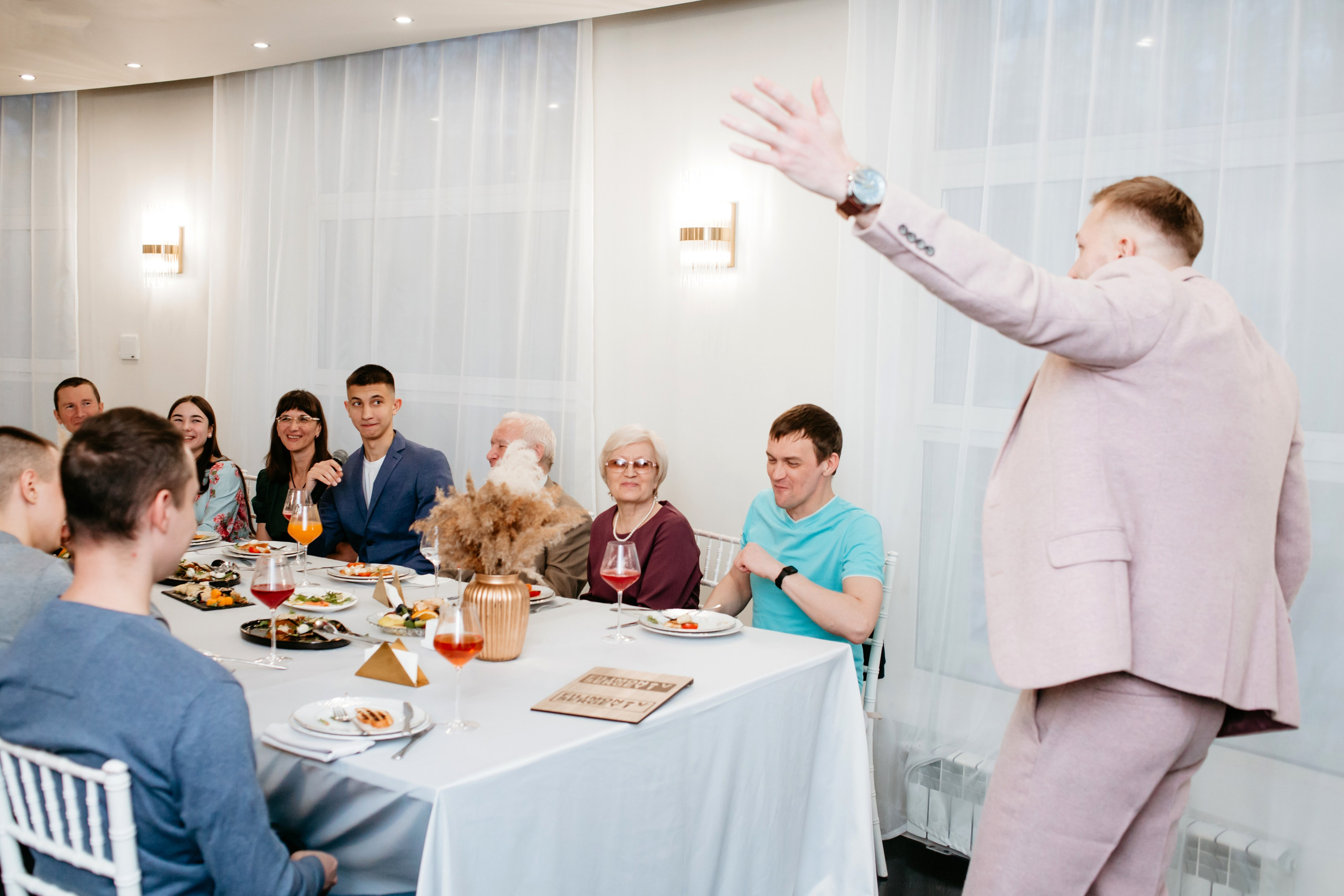 Свадебный банкет Анна и Дмитрия. Фотограф в Челябинске Ополихина Анна