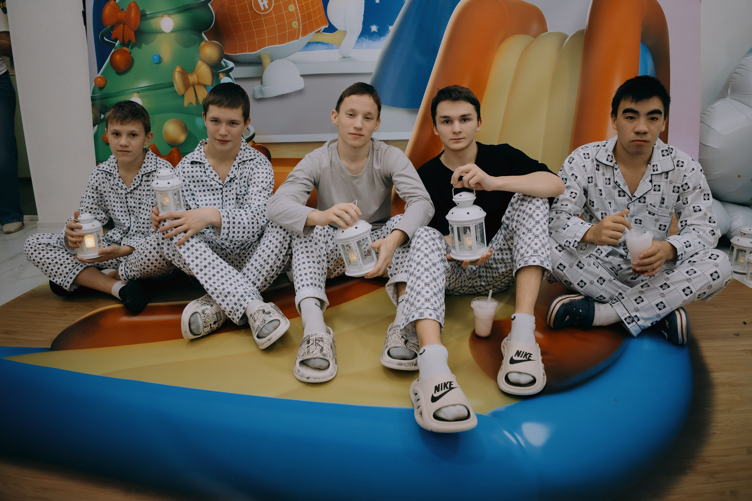 Пижамная вечеринка в школе-интернате № 5 // 27.12.2024. Денис Прохоров Фотограф в г. Магнитогорск