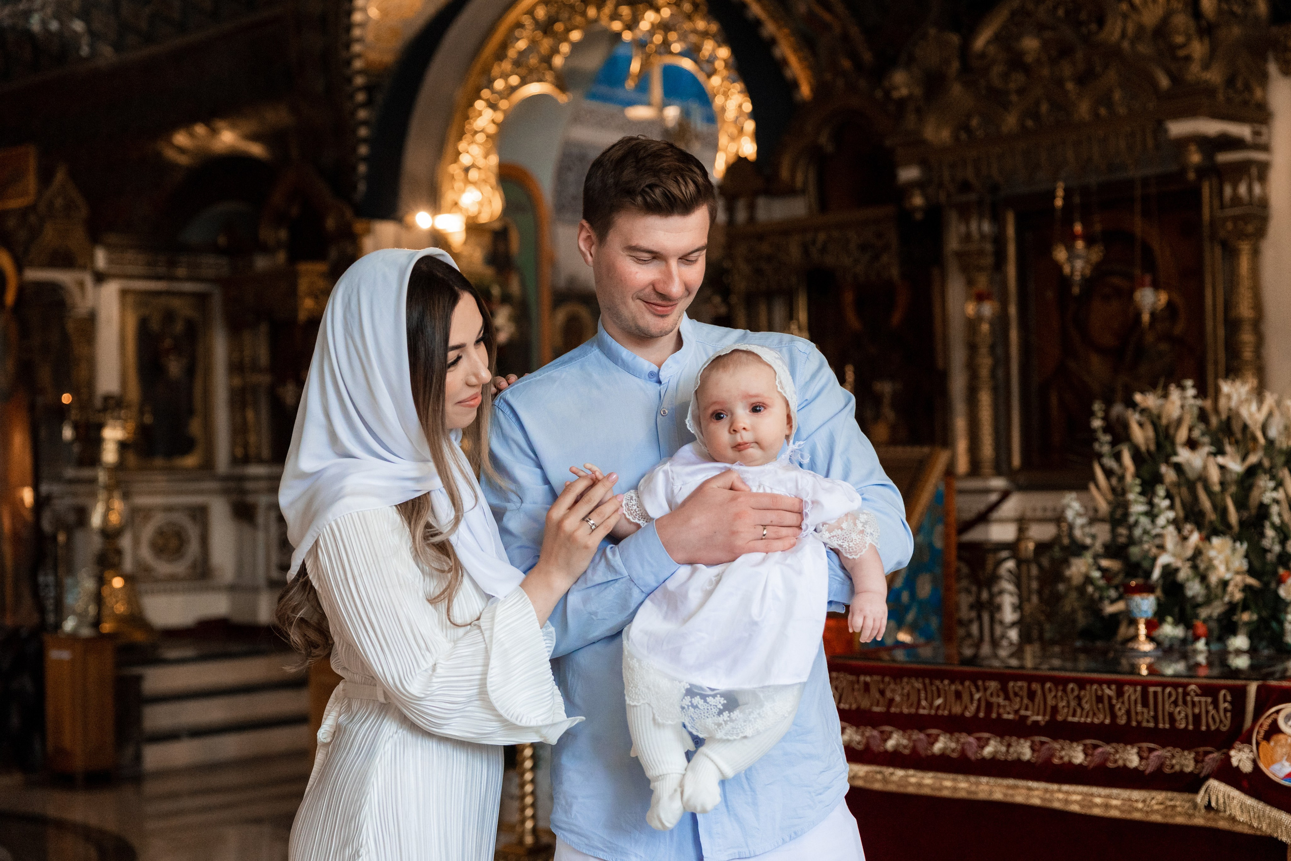 Крещение Адель. Фотограф Крещение, Выписка москва