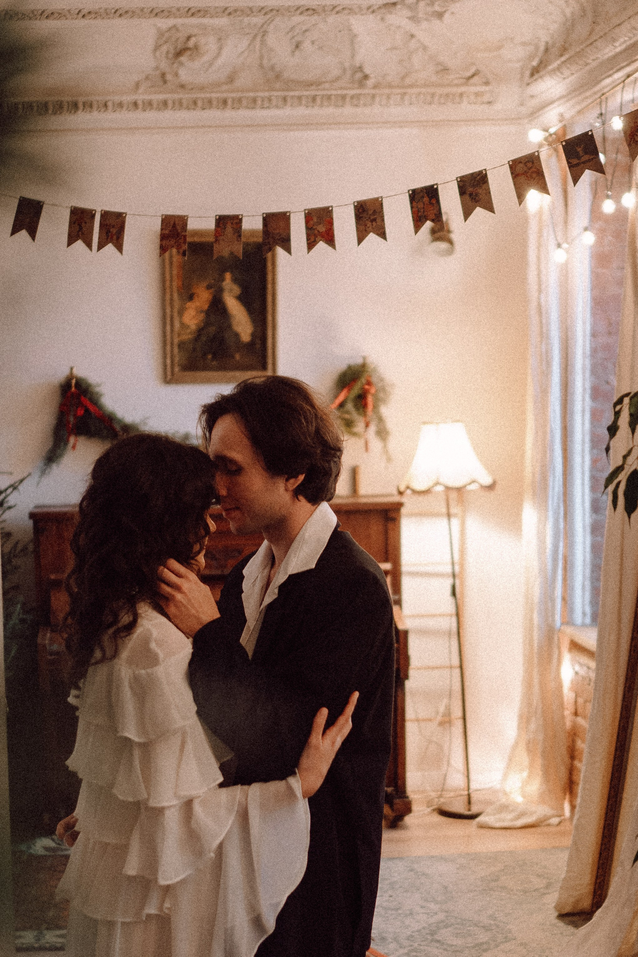 УТРО ЖЕНИХА И НЕВЕСТЫ В ФОТОСТУДИИ И ОСНОВНАЯ ФОТОСЕСИСИЯ ЗИМОЙ. Профессиональный фотограф, Санкт-Петербург — Виктория Богомолова