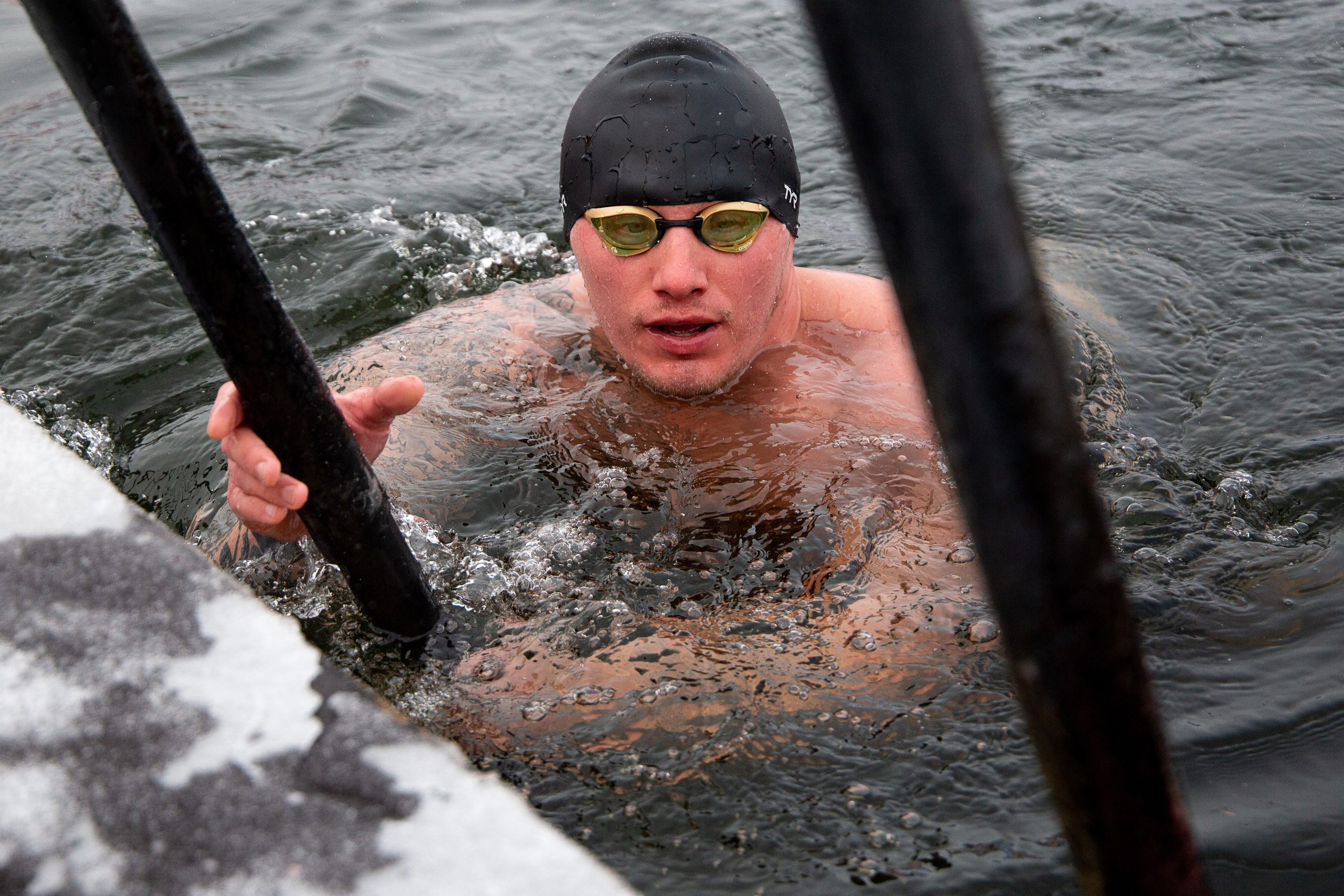 Моржи (спорт). Портретный фотограф в Москве Афанасьева Вера