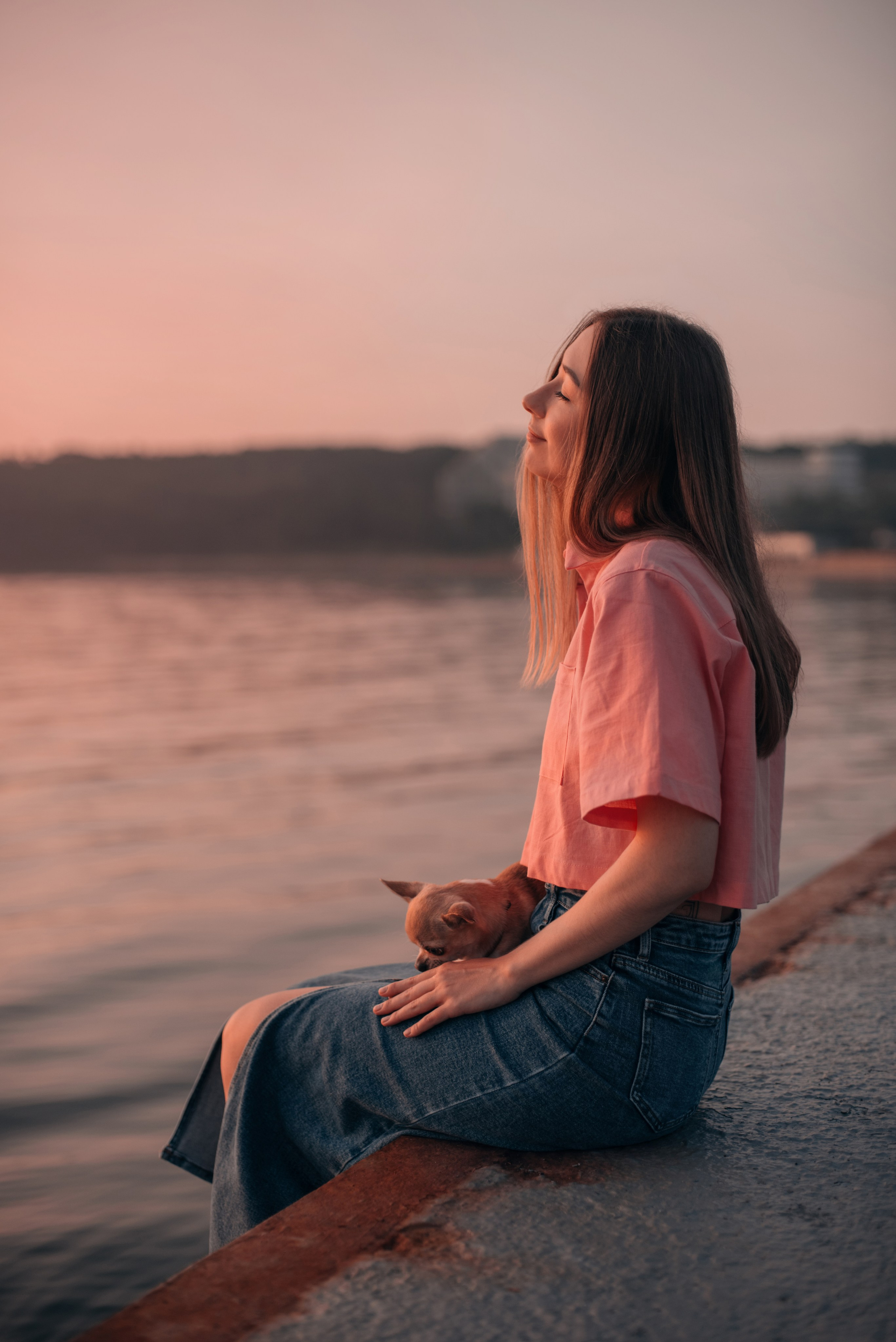 Прогулка: чихуахуа Хенни и Алина во Владивостоке. Портфолио