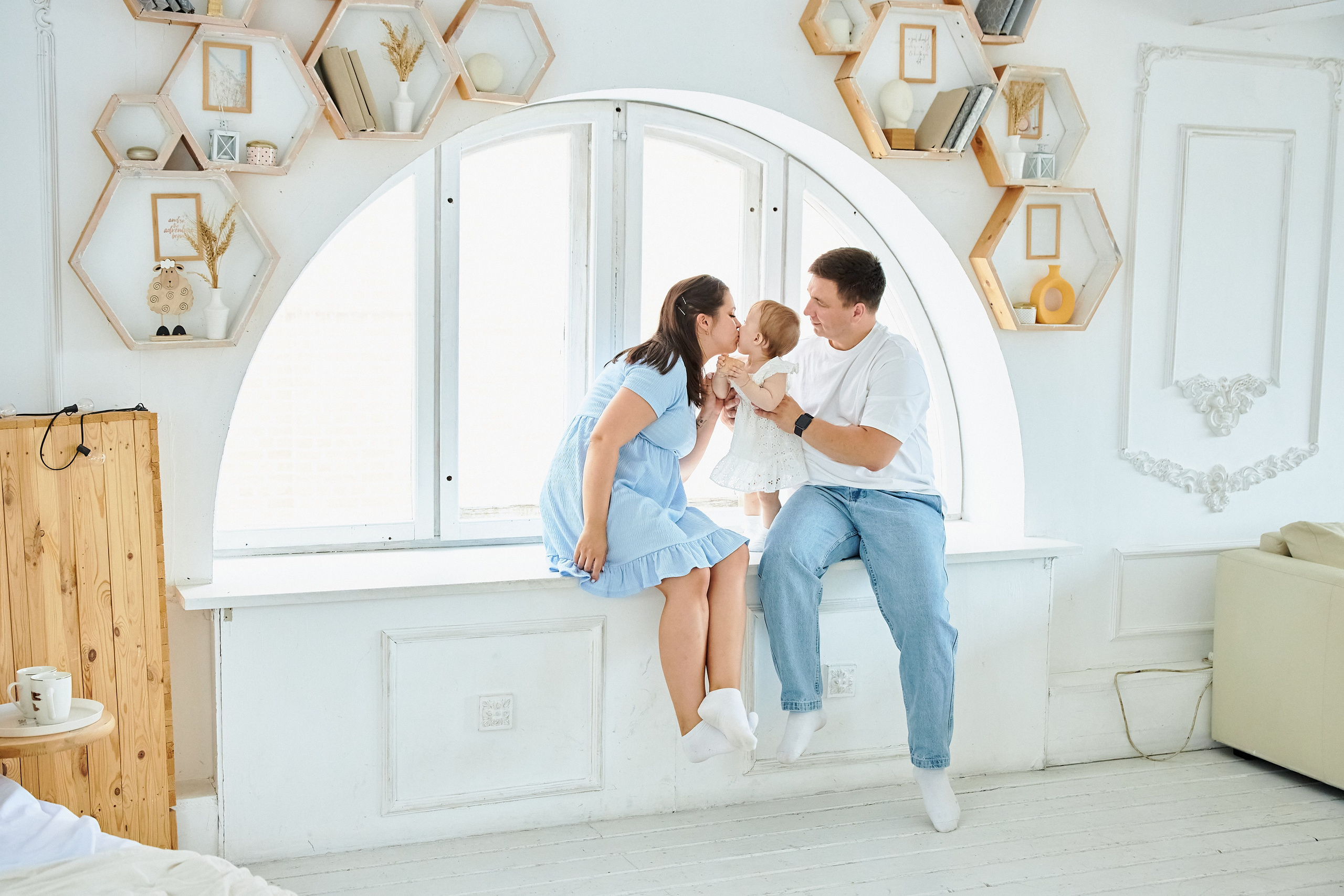 Семейные студийные съемки. Кокорин Евгений Фотограф