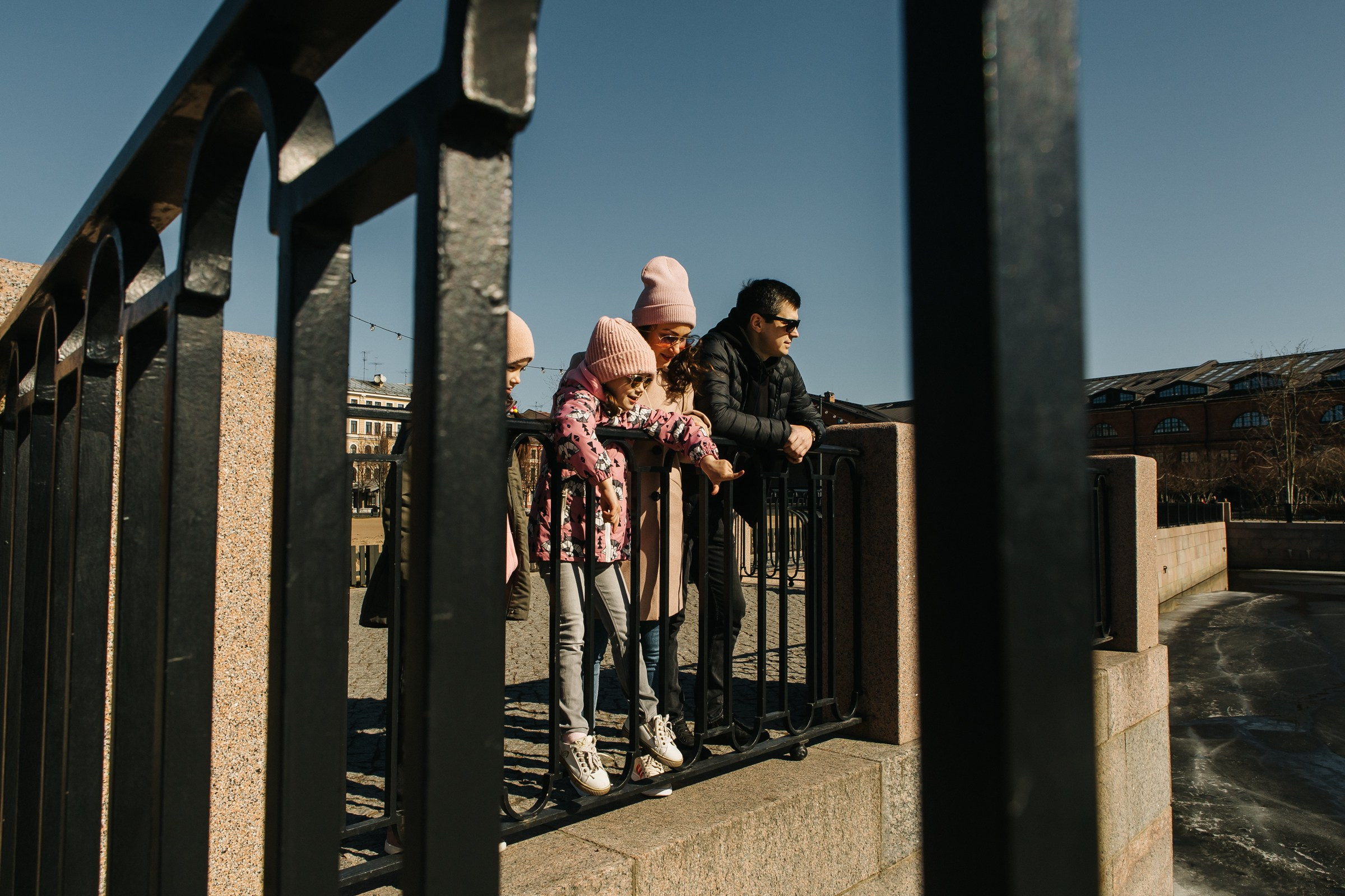 Лена, Сережа, Настя и Катюша. Семейный и портретный фотограф в Санкт-Петербурге