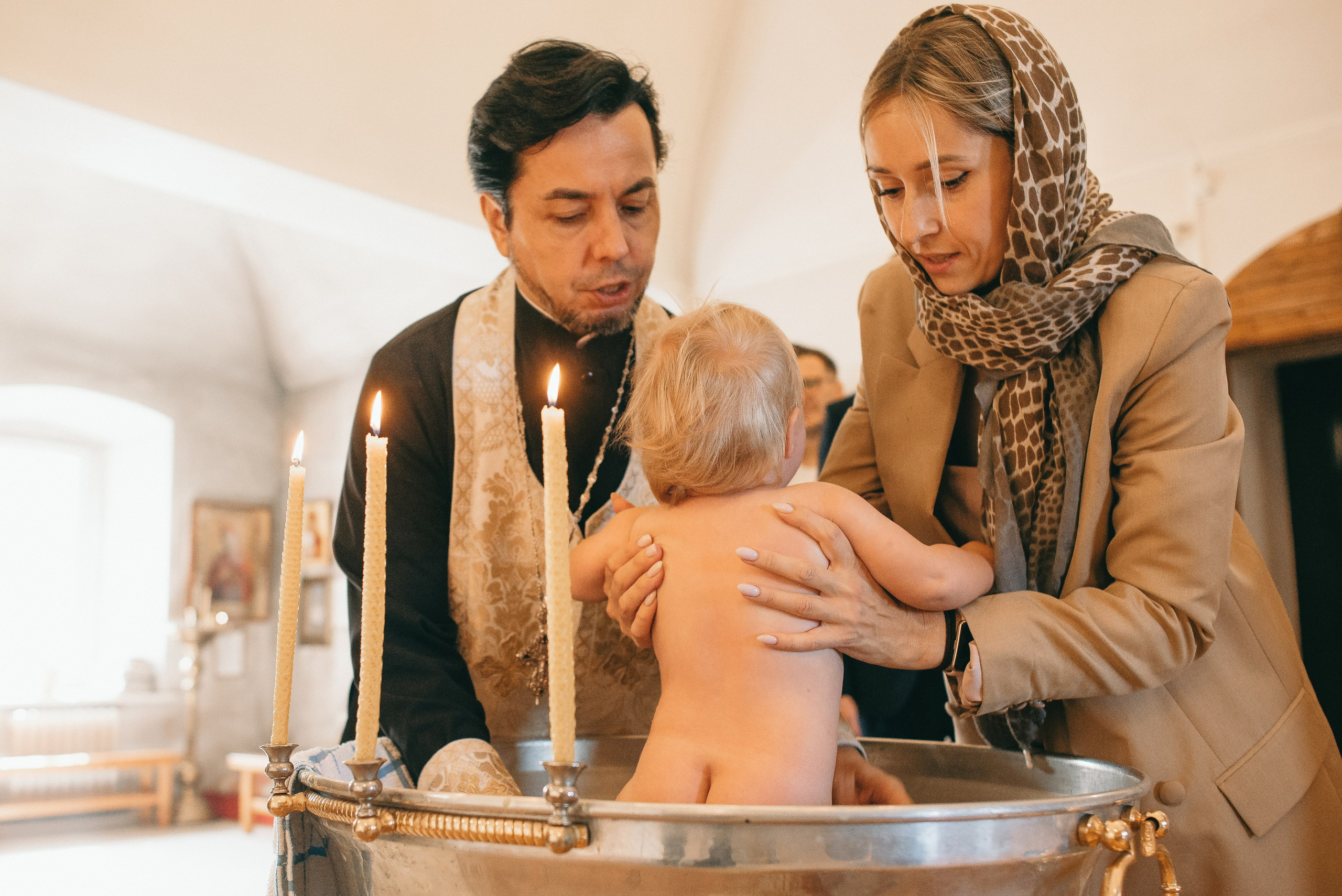 Таинство Крещения. Семейный и детский фотограф в Обнинске, Калуге, Москве