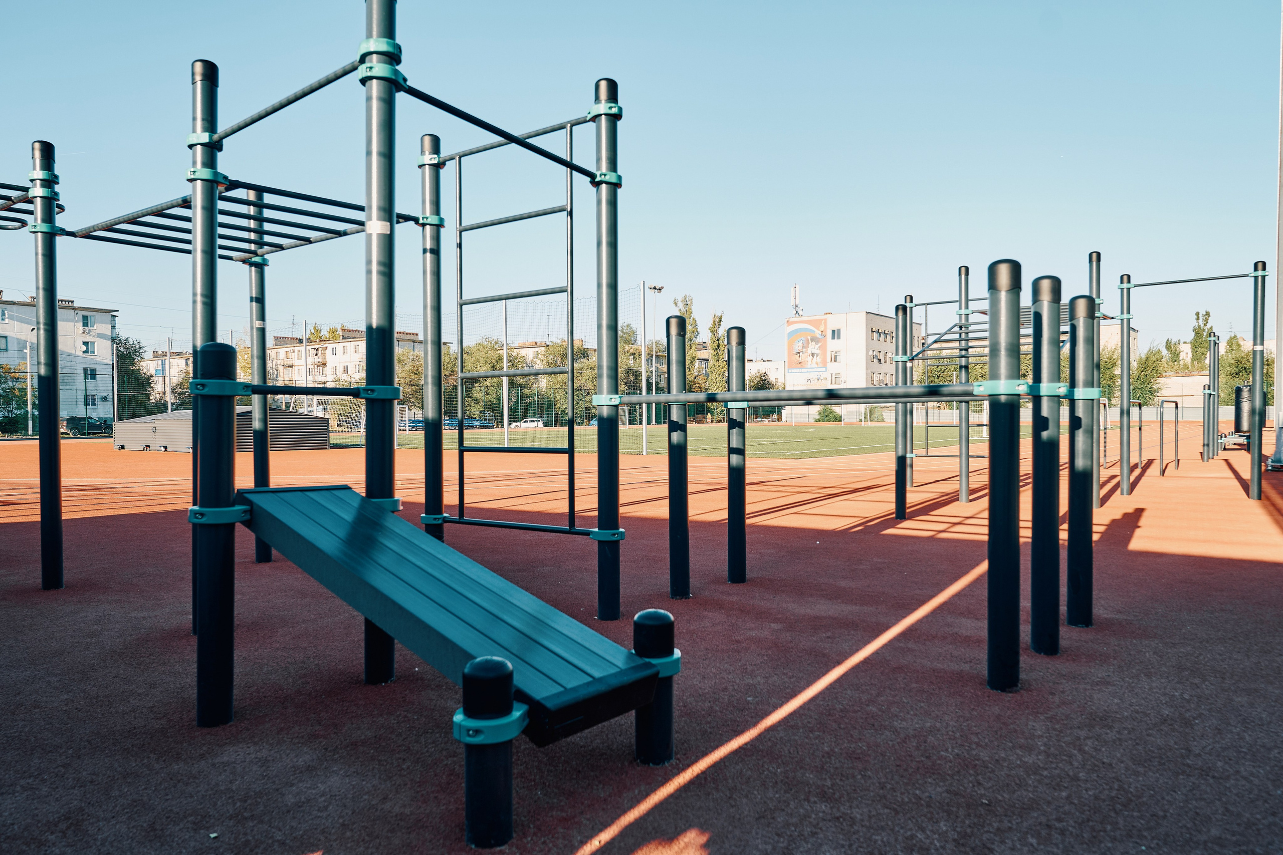 Спортивная площадка KENGURU PRO. Фотограф Никита Барановский