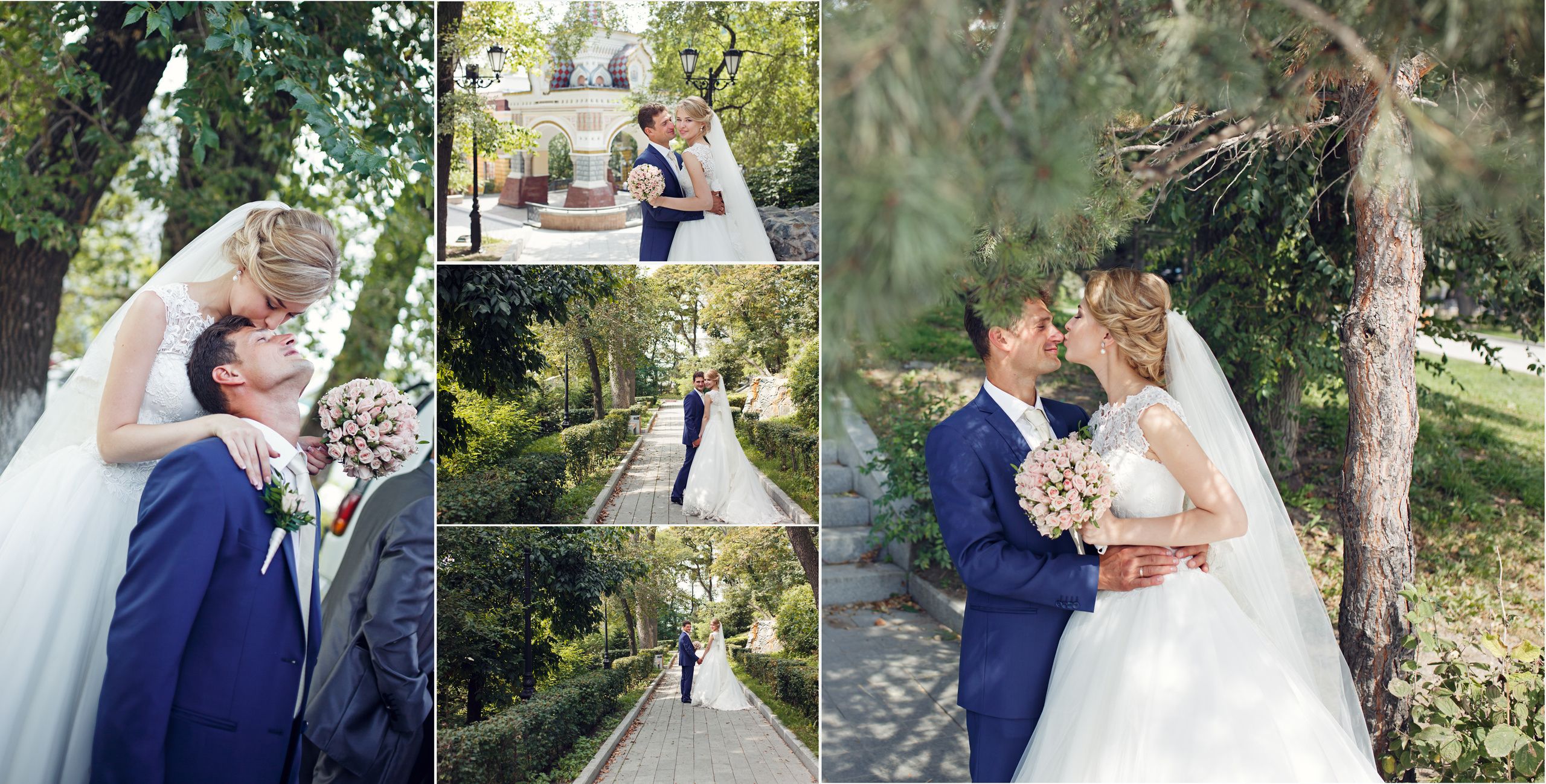 Свадебная фотокнига (10 разворотов). Nadia Fay