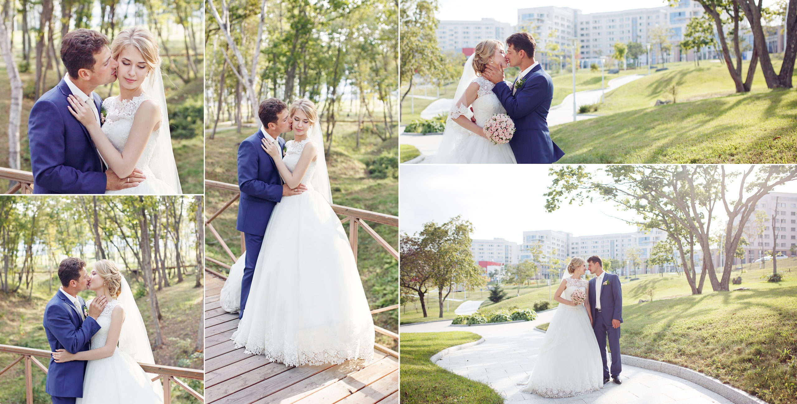 Свадебная фотокнига (10 разворотов). Nadia Fay