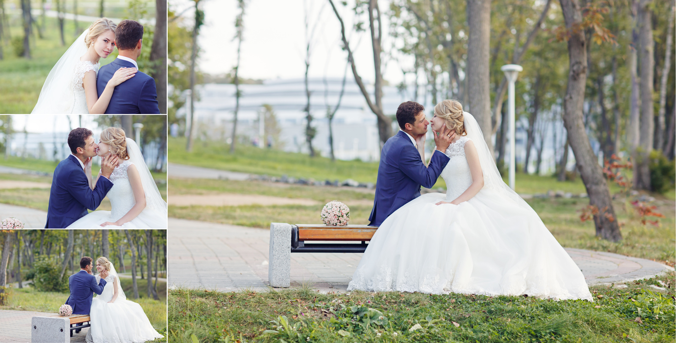 Свадебная фотокнига (10 разворотов). Nadia Fay