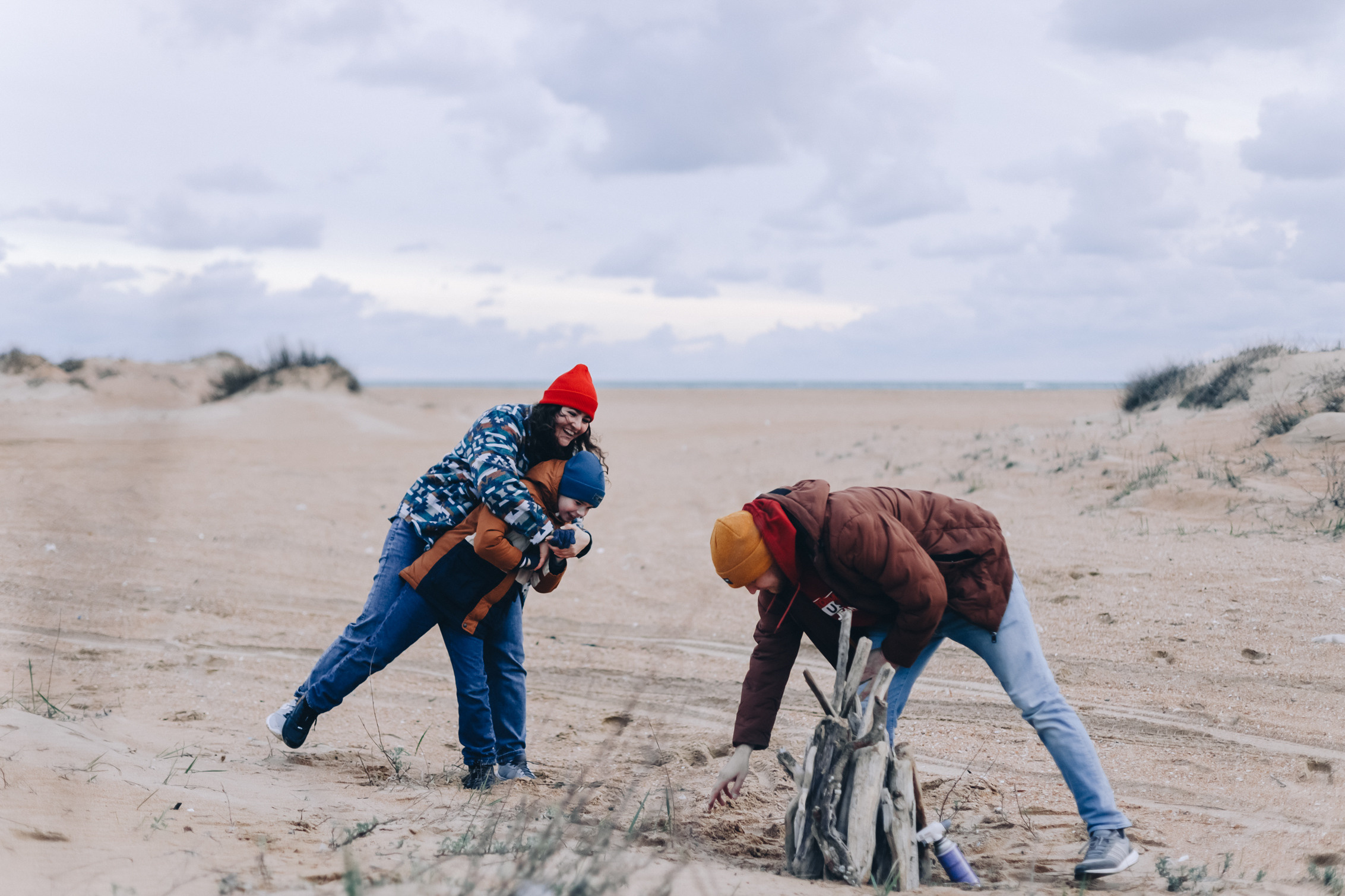 Вика, Леша и Ваня. Семейный фотограф Анапа