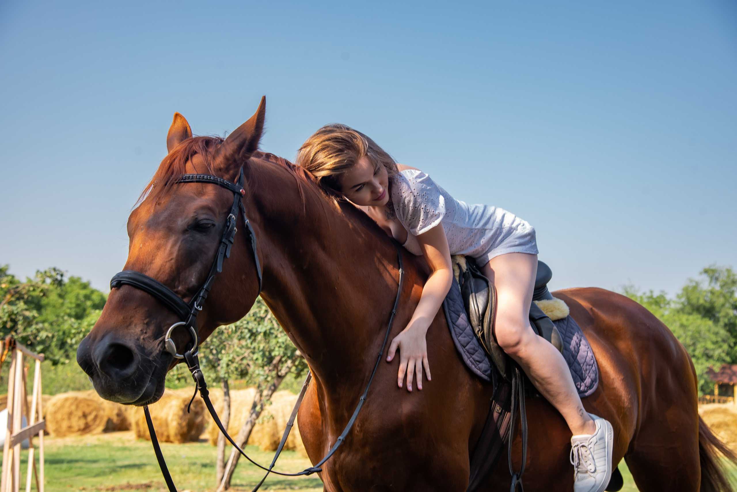 Конная прогулка. Фотограф Галина Нестерова