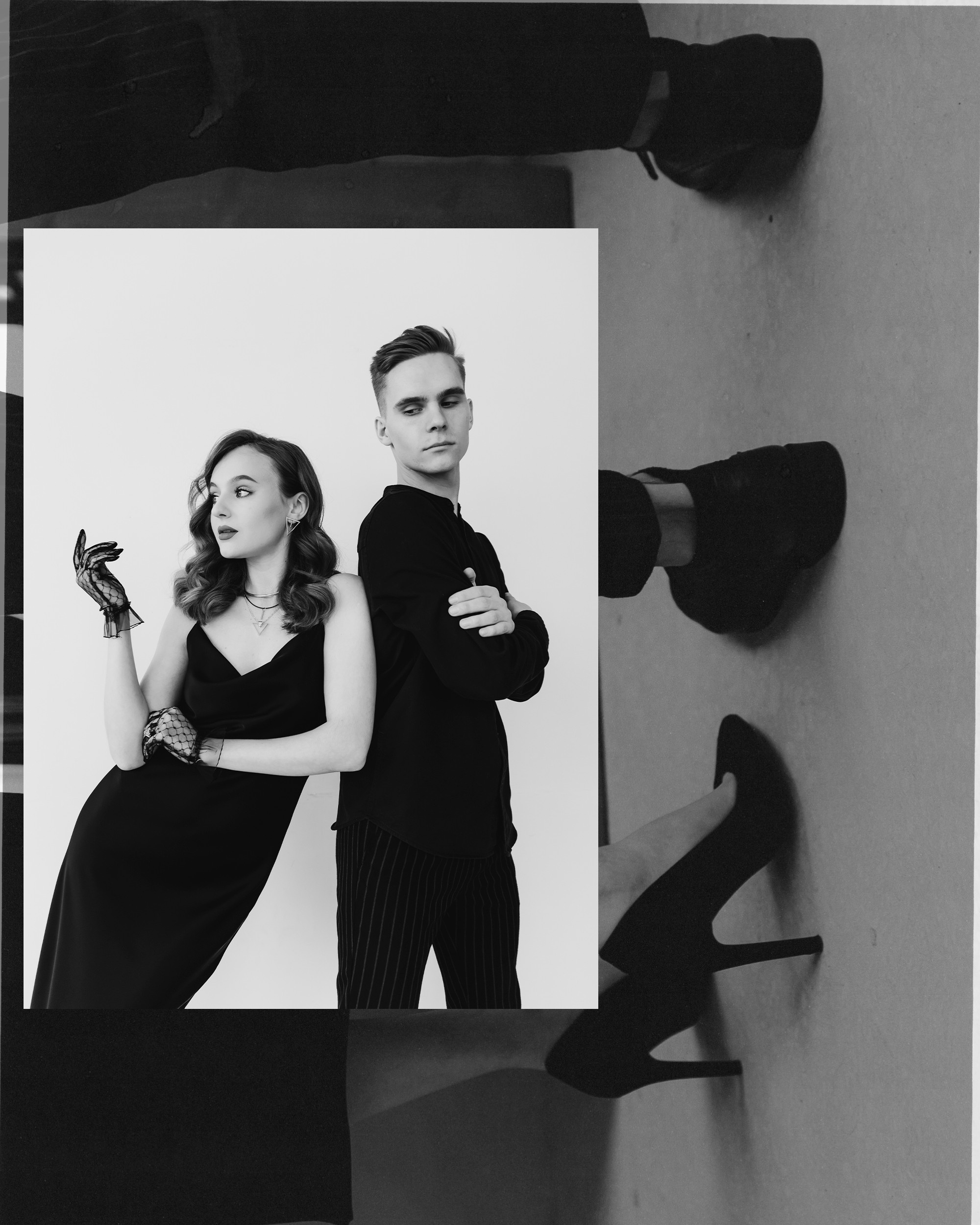 Парная сьемка, парная фотосессия СПб, Портретная фотосессия в студии. Фотограф Санкт-Петербург Макарова Дарья