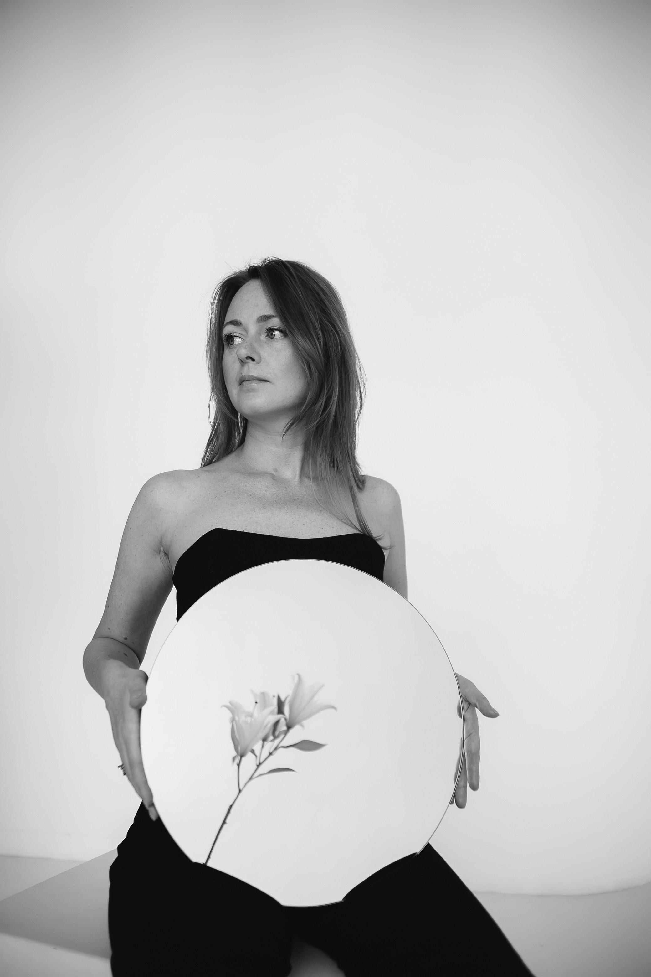 Портретная сьемка с лилией Санкт-Петербург. Фотограф Санкт-Петербург Макарова Дарья