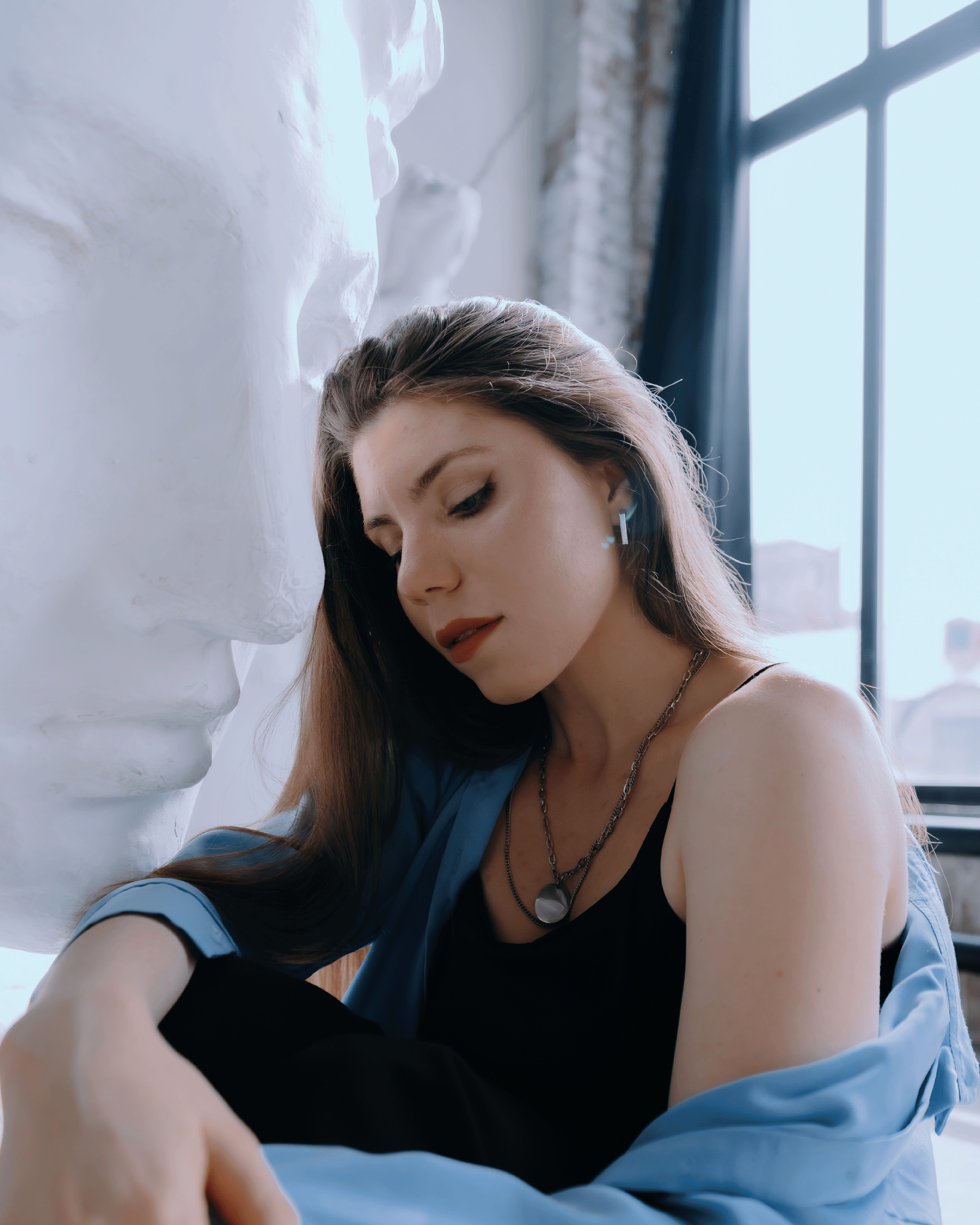 Сьемка в скульптурах Санкт-Петербург. Фотограф Санкт-Петербург Макарова Дарья