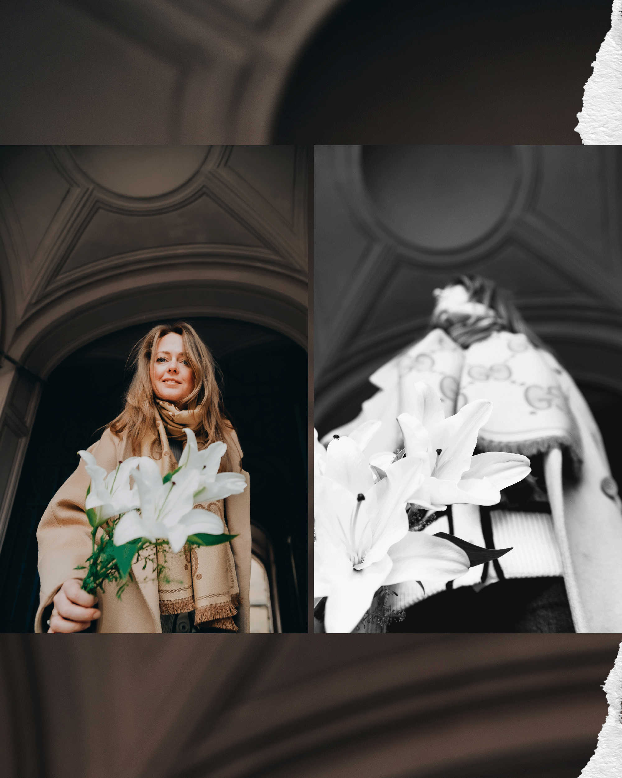 Портретная сьемка с лилией Санкт-Петербург. Фотограф Санкт-Петербург Макарова Дарья