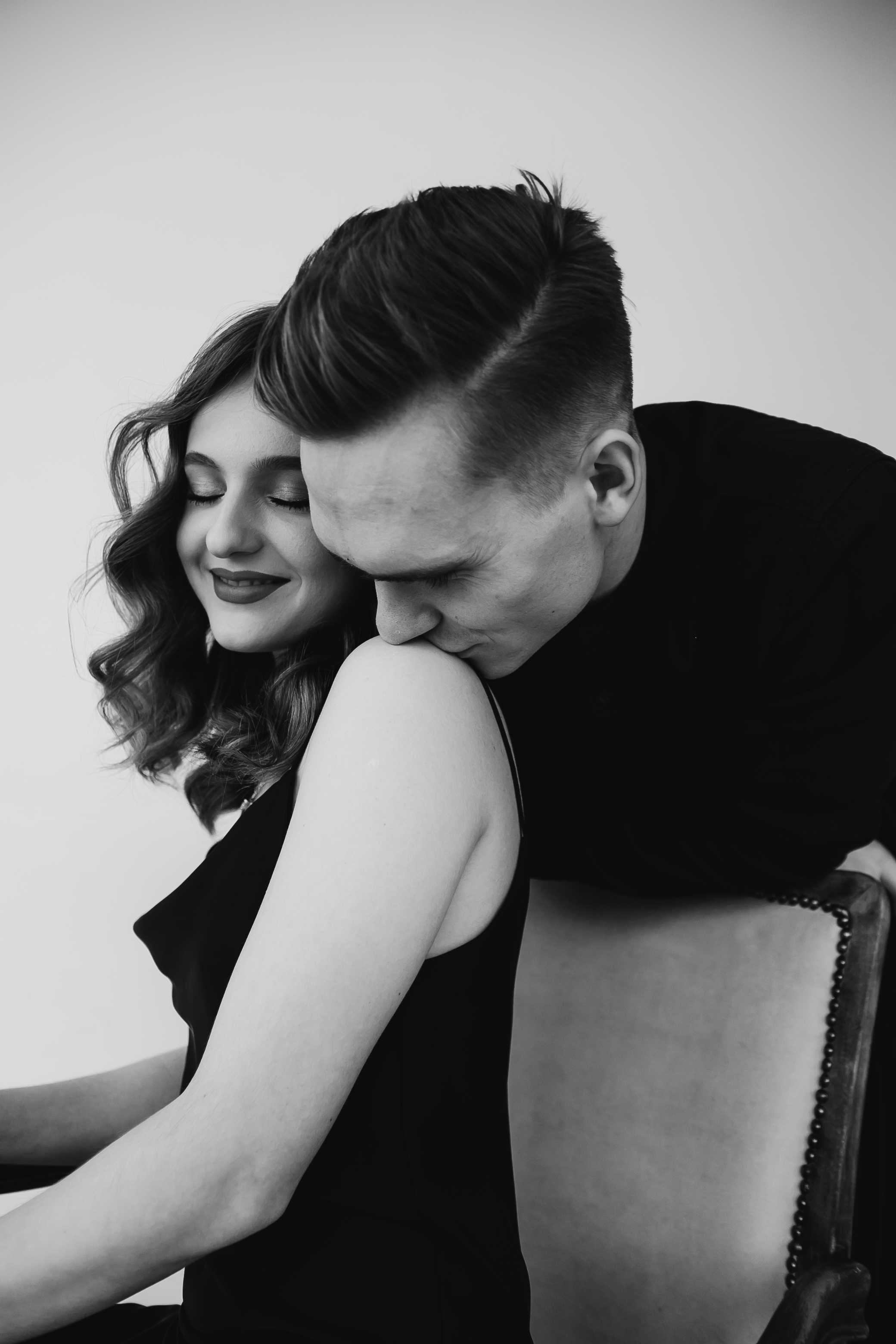 Парная сьемка, парная фотосессия СПб, Портретная фотосессия в студии. Фотограф Санкт-Петербург Макарова Дарья