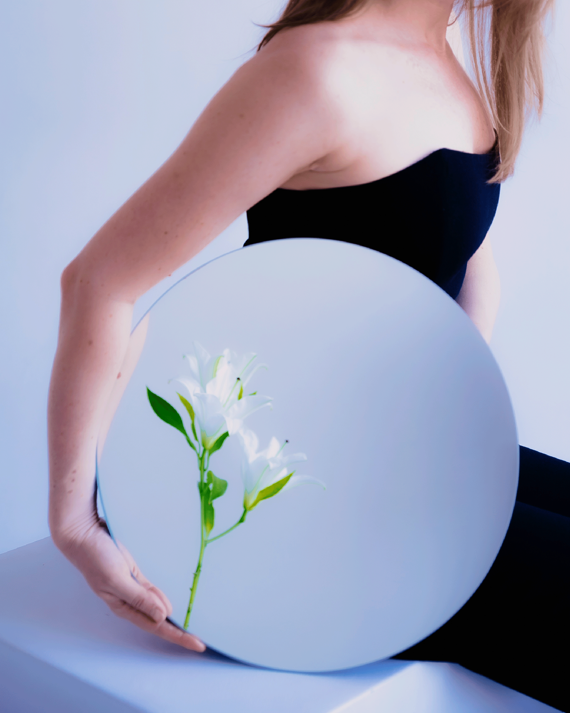 Портретная сьемка с лилией Санкт-Петербург. Фотограф Санкт-Петербург Макарова Дарья