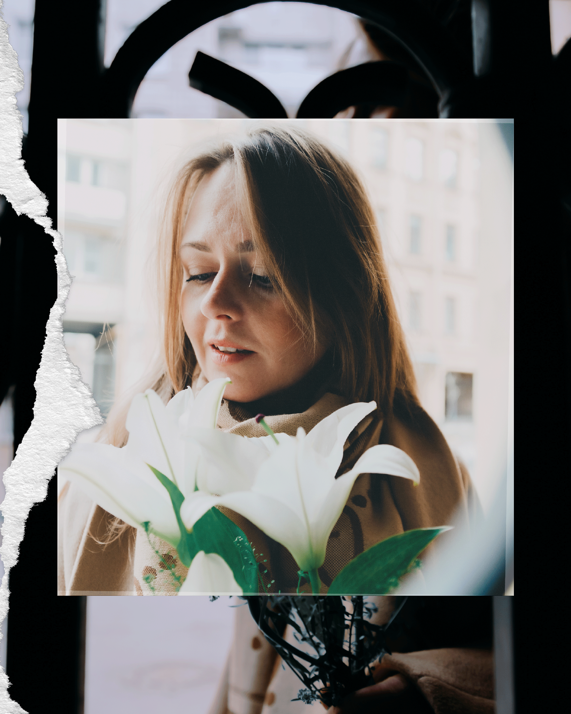 Портретная сьемка с лилией Санкт-Петербург. Фотограф Санкт-Петербург Макарова Дарья