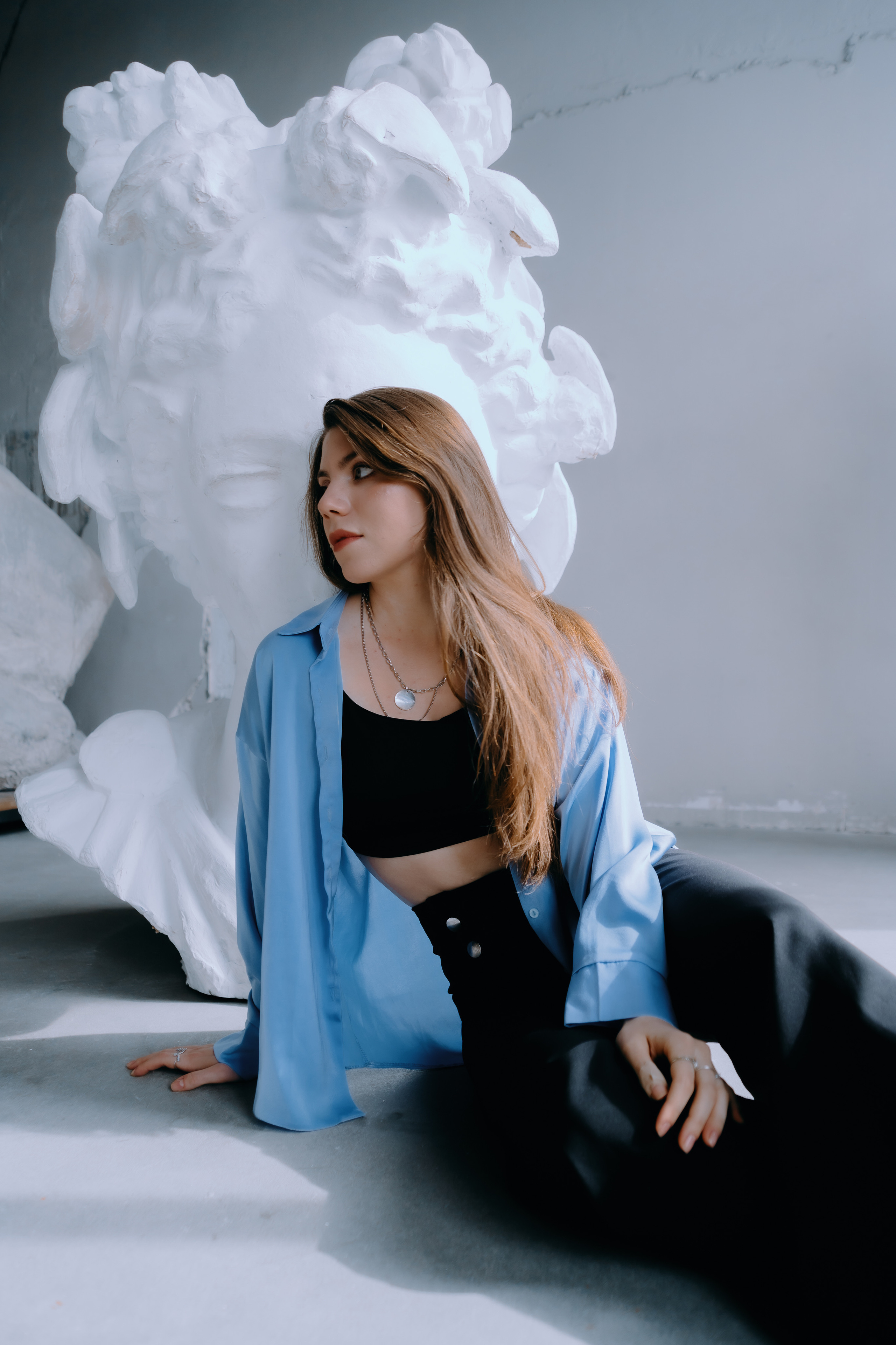 Сьемка в скульптурах Санкт-Петербург. Фотограф Санкт-Петербург Макарова Дарья