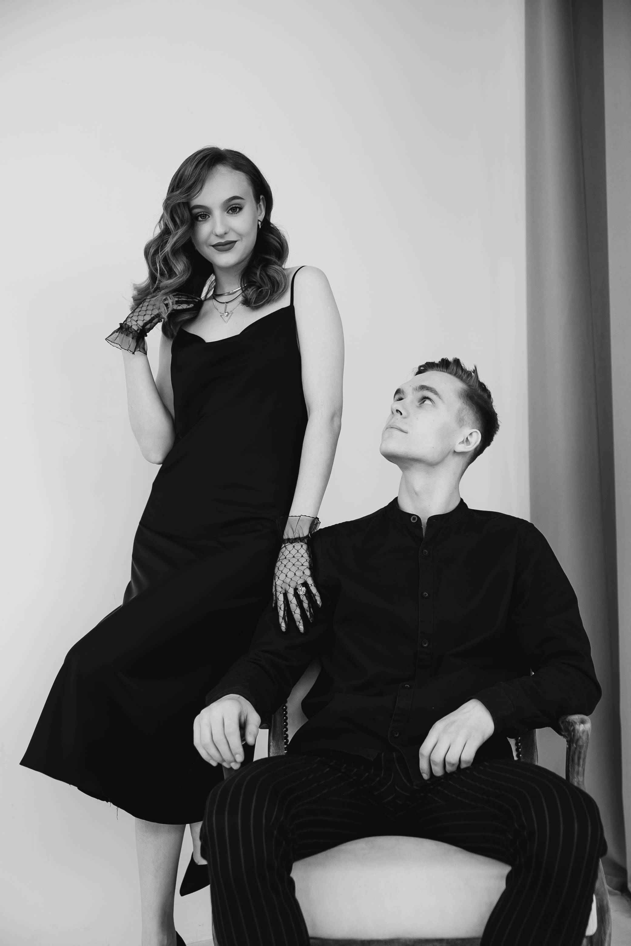 Парная сьемка, парная фотосессия СПб, Портретная фотосессия в студии. Фотограф Санкт-Петербург Макарова Дарья