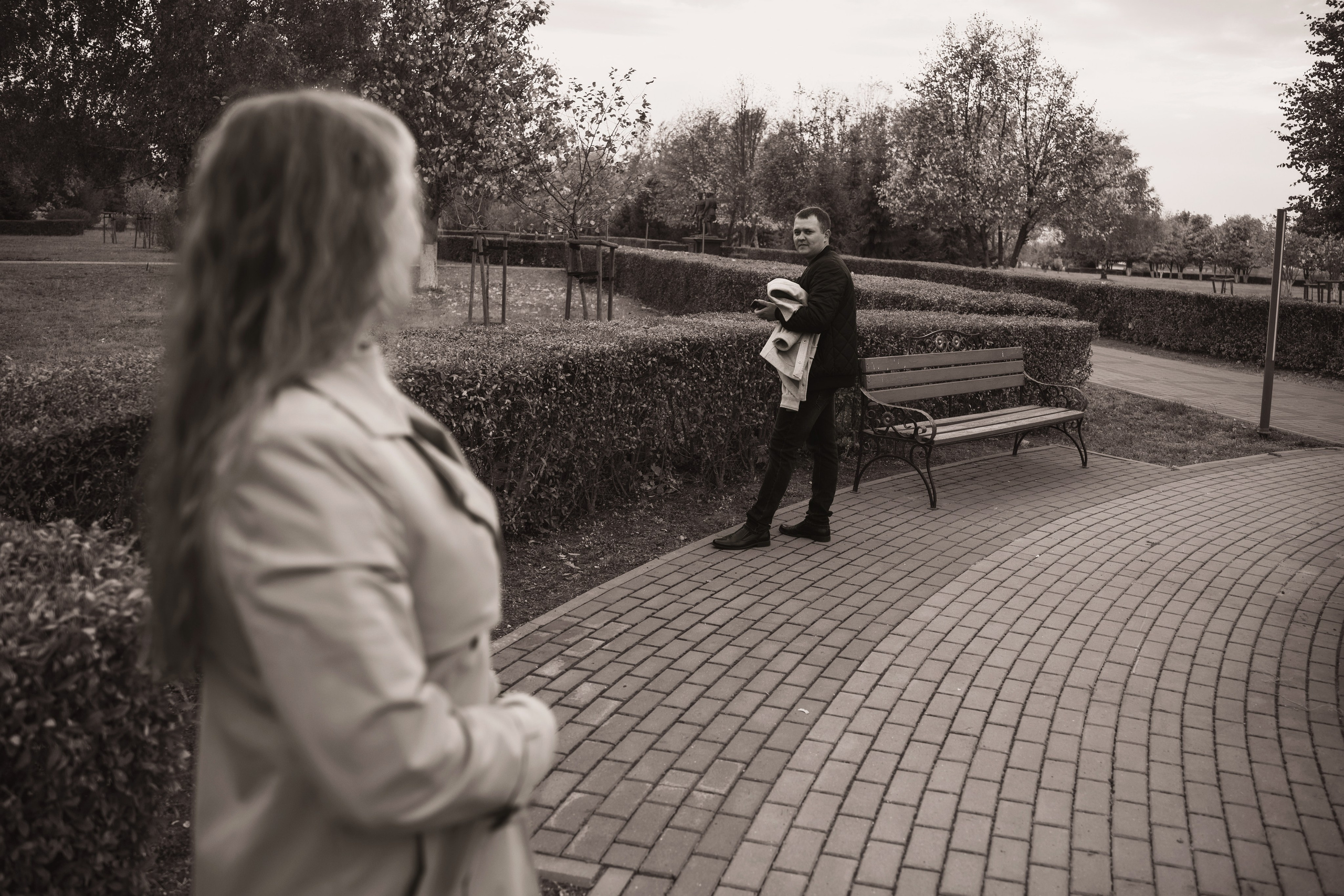 Осенняя фотосессия в стиле Love Story. Семейный фотограф в Белгороде Амелина Алина