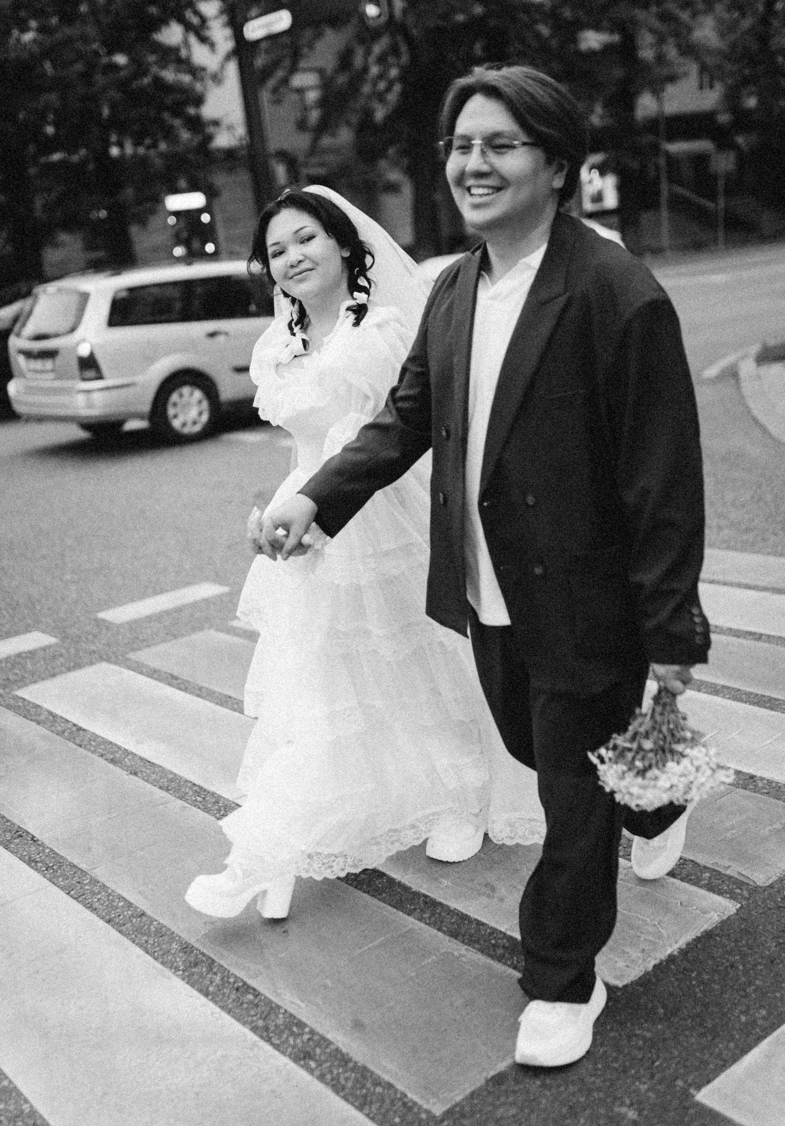 Urban wedding story. Фотограф в Алматы Анастасия Новоселова