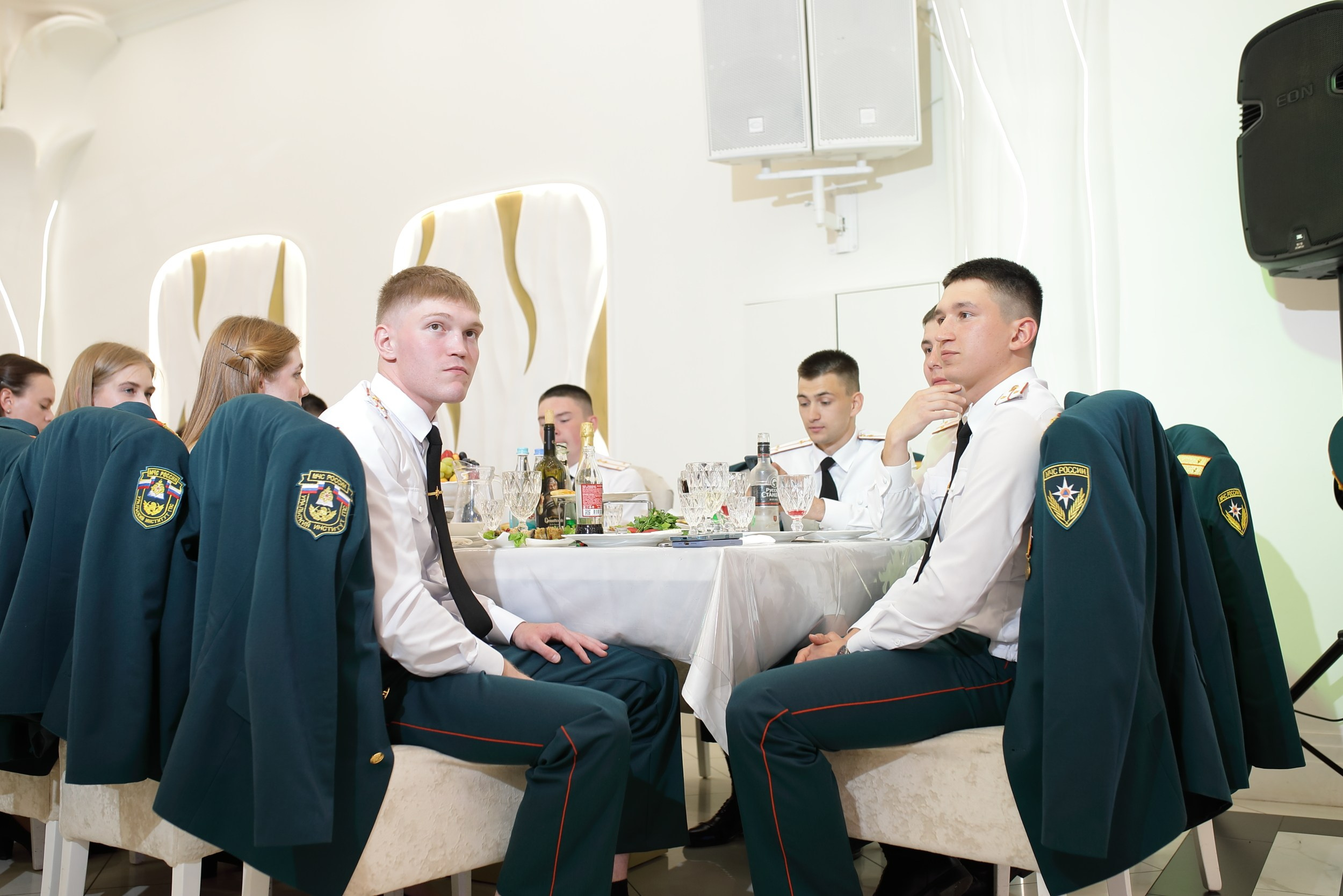 Выпуск Уральского института ГПС МЧС России дворец свадеб Екатеринбург