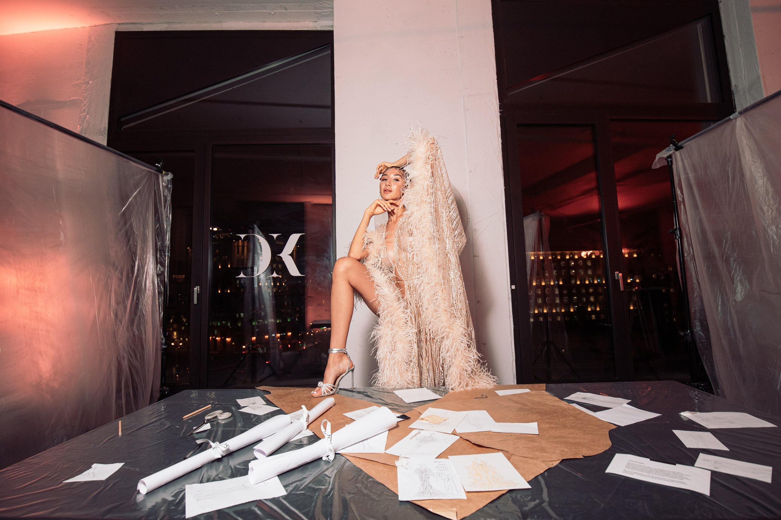 Fashion show Кати Дорогиной (Backstage). Репортажный и fashion фотограф в Москве Сергей Бардин