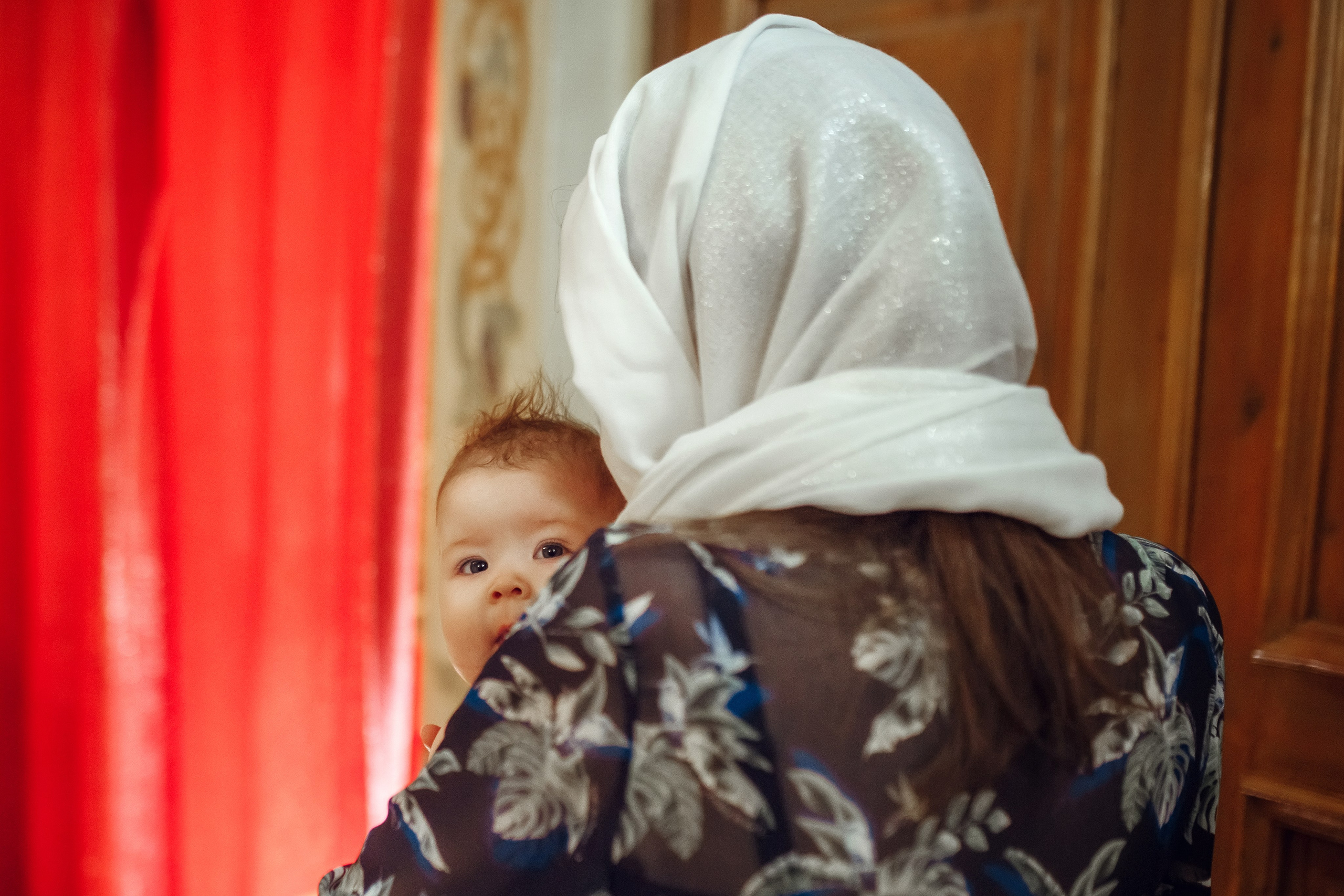 Крещение Валерии. Фотограф на Крещение, семейный фотограф в Москве