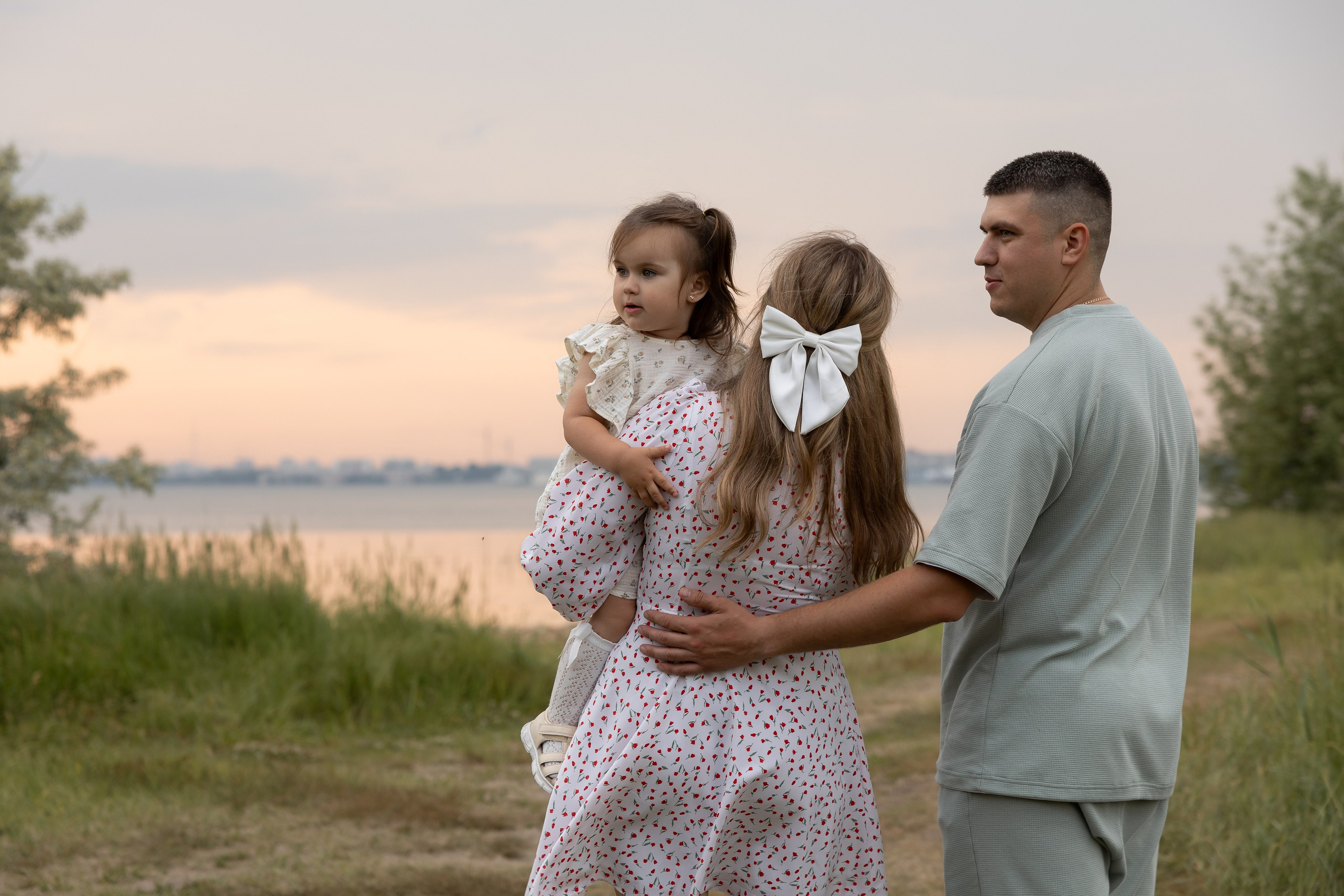 Денис, Наталья и София. Семейный и свадебный фотограф в Челябинске Мария Леонтьева