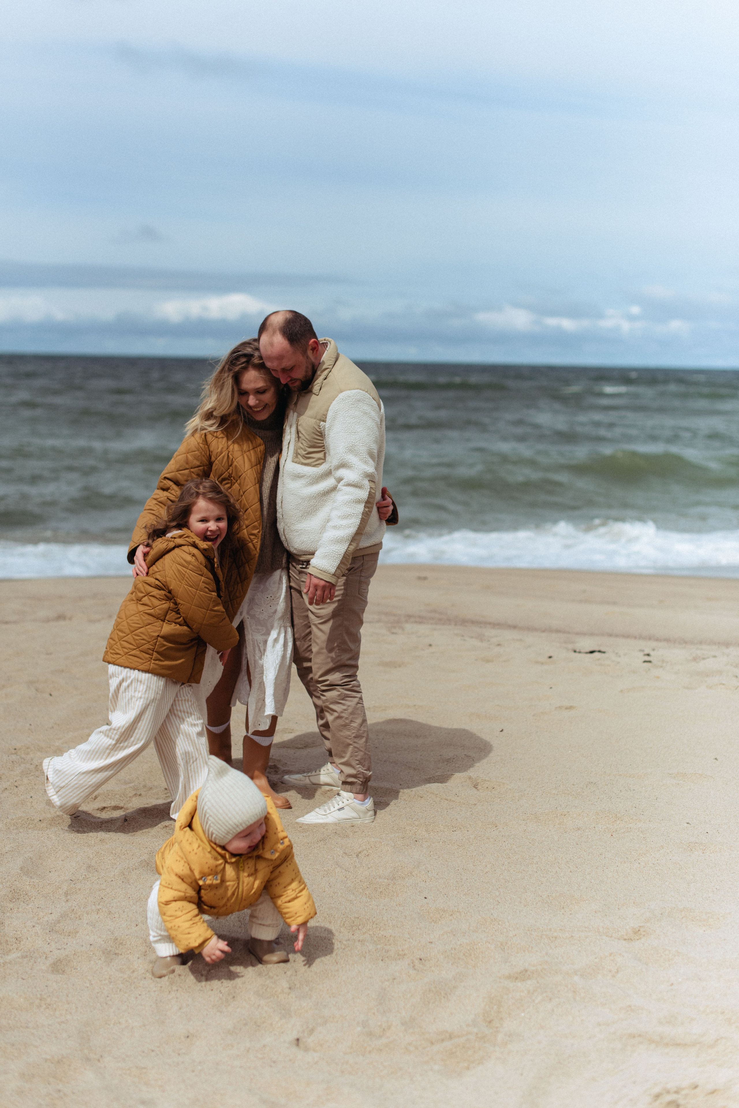 Семейная съемка у моря. Женский фотограф в Москве и МО