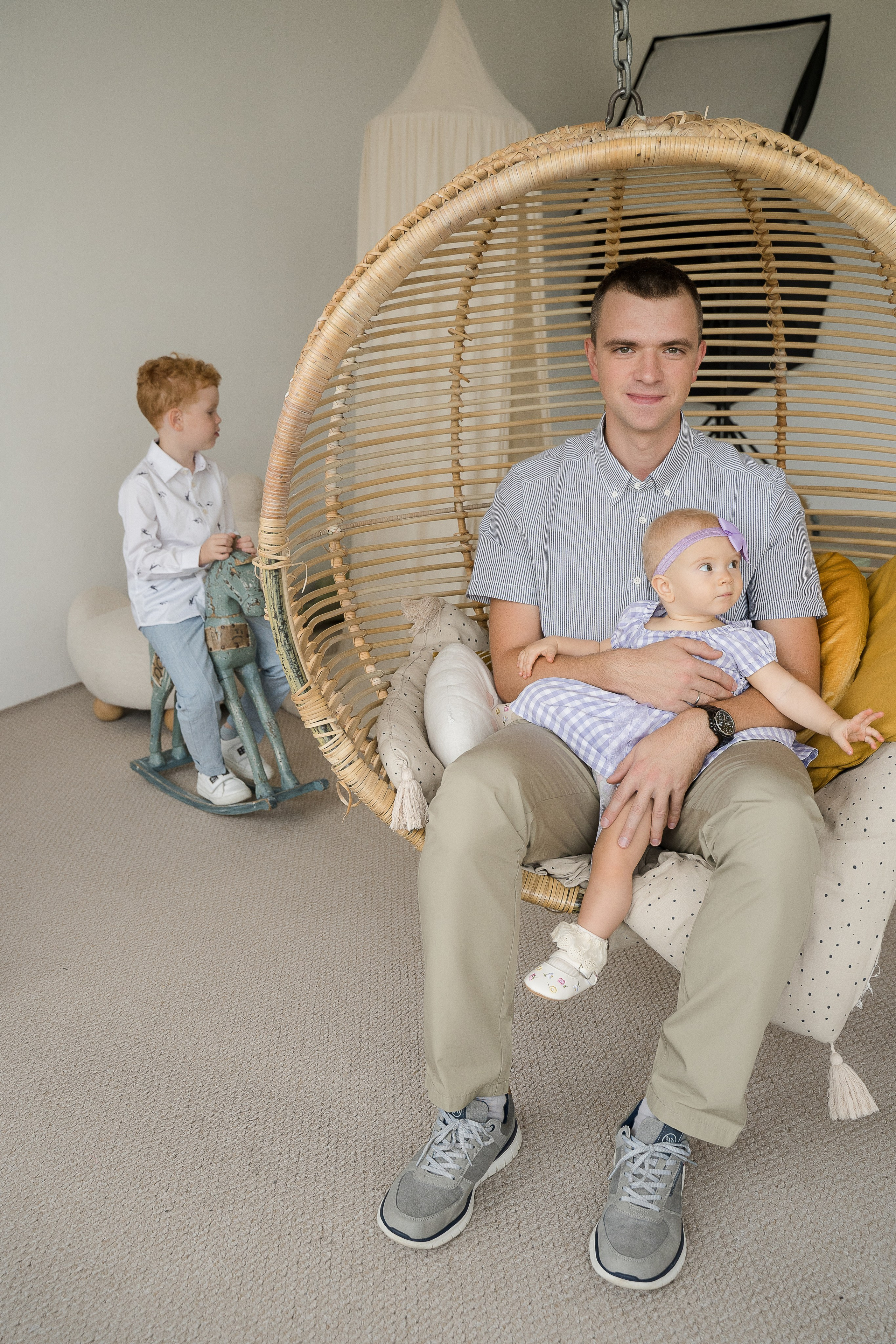 Семейная фотосессия в студии. Свадебный и семейный фотограф в Пушкине и Санкт-Петербурге Мария Филиппова