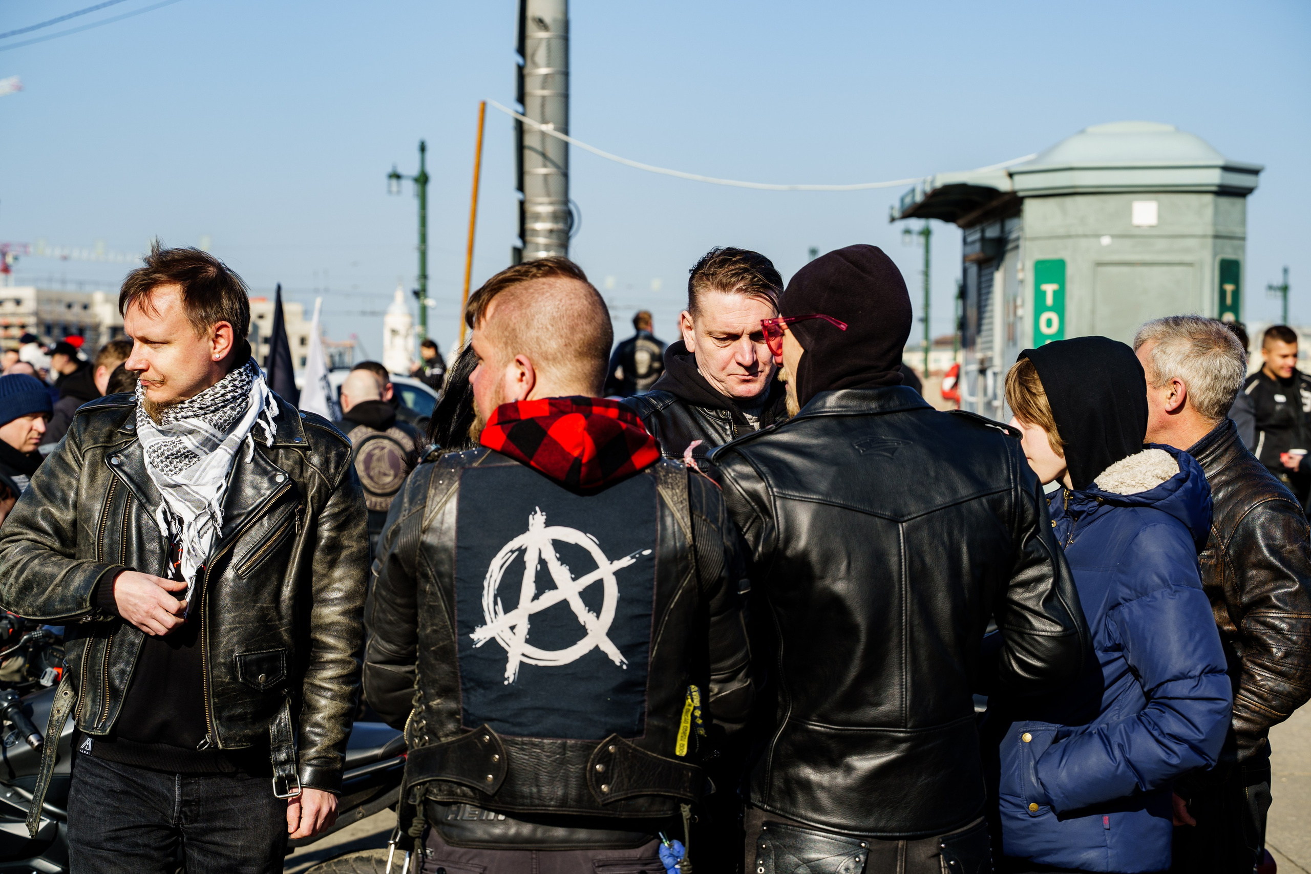 Прохват мотоклуба Norman Riders ч.1. Концертный и репортажный фотограф в Санкт-Петербурге Слава Пахомов