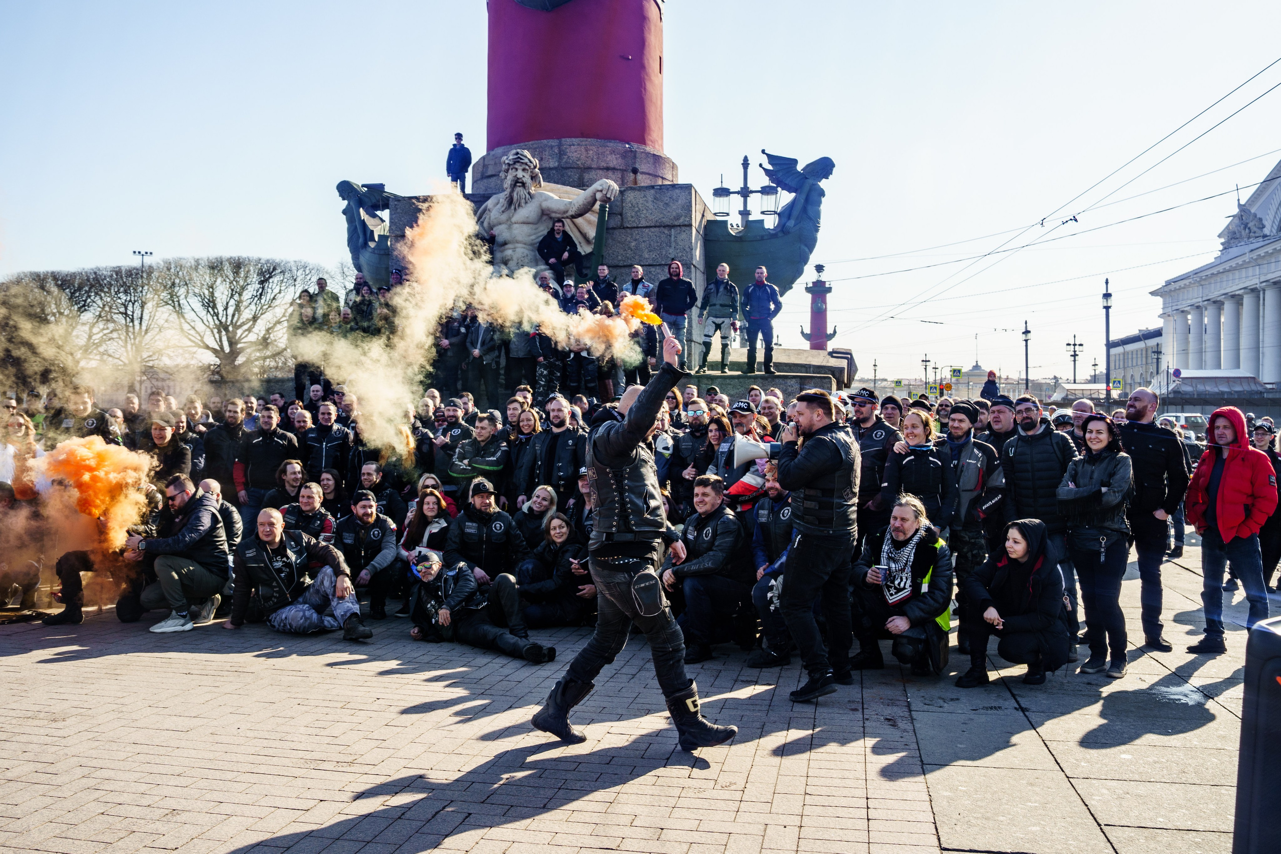 Прохват мотоклуба Norman Riders ч.1. Концертный и репортажный фотограф в Санкт-Петербурге Слава Пахомов
