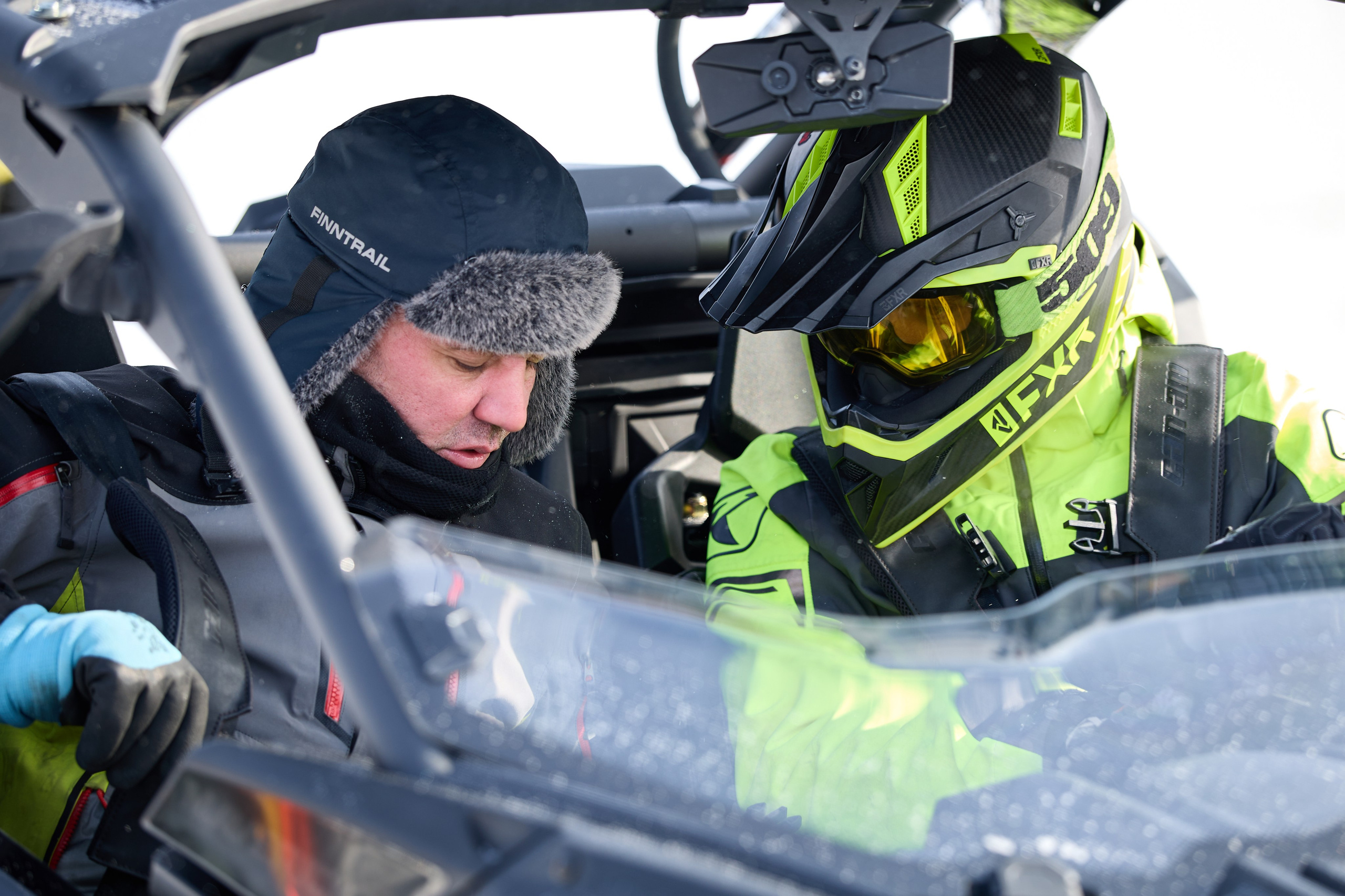 Топим Лёд — 2026. Соревнования на квадроциклах. Фотограф в Новосибирске Алена Скокова