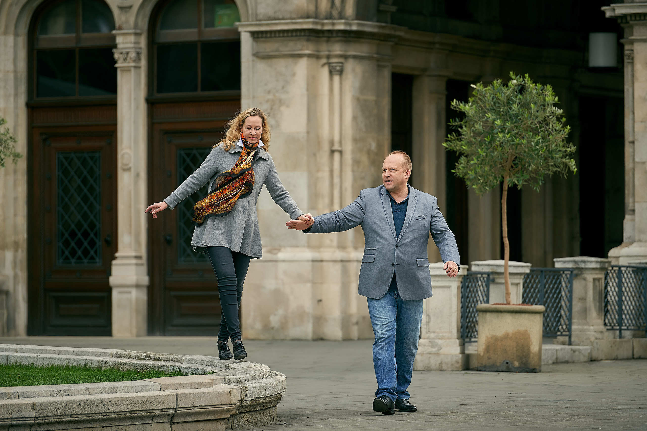 Парный портрет в городе. Флористическая, интерьерная и портретная съемка в Москве и Европе