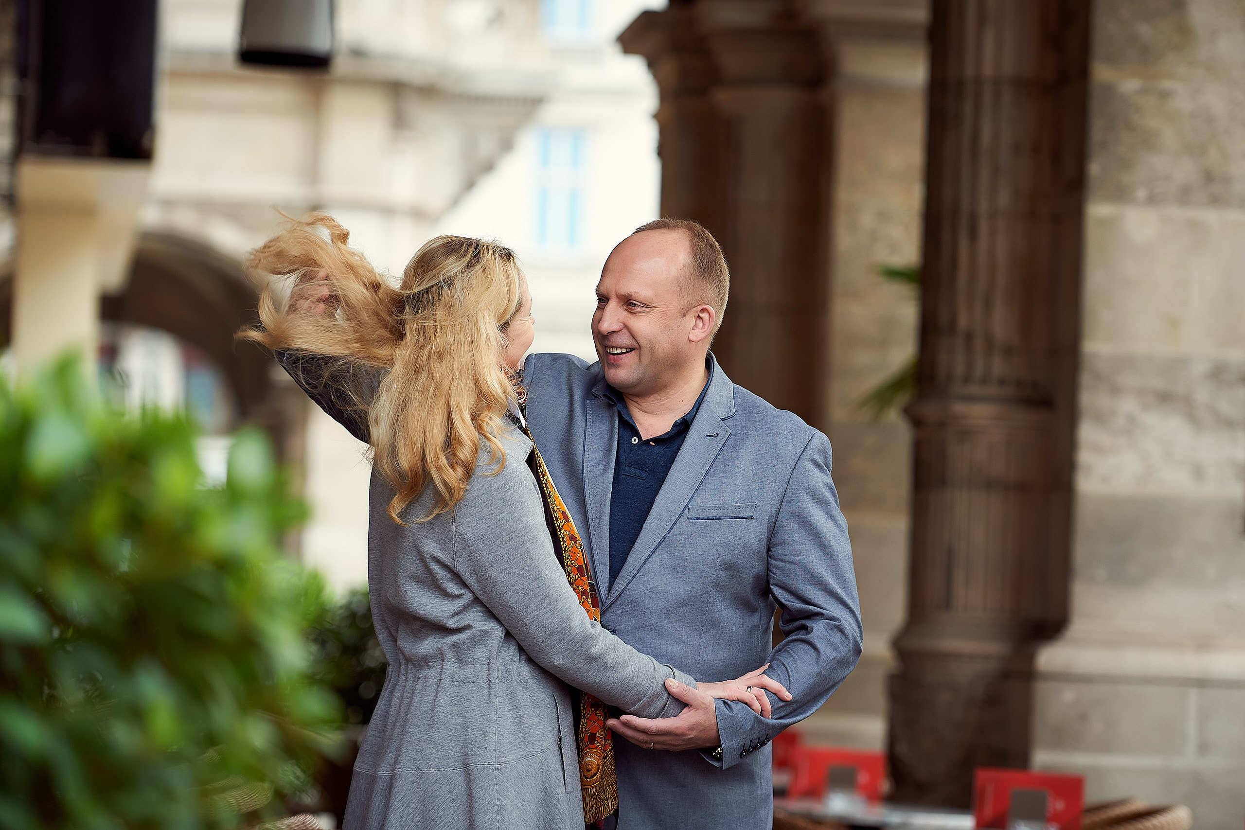 Парный портрет в городе. Флористическая, интерьерная и портретная съемка в Москве и Европе