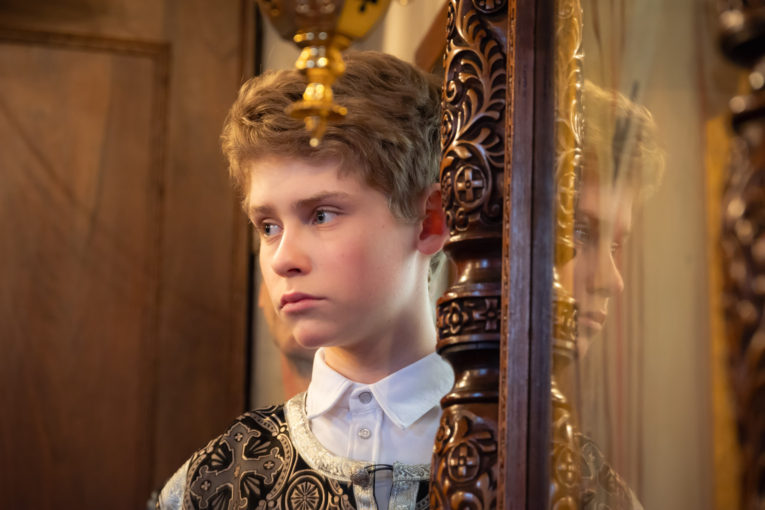 Богородский храм. Вынос Плащаницы. Антон и Татьяна Денисенко — В храме