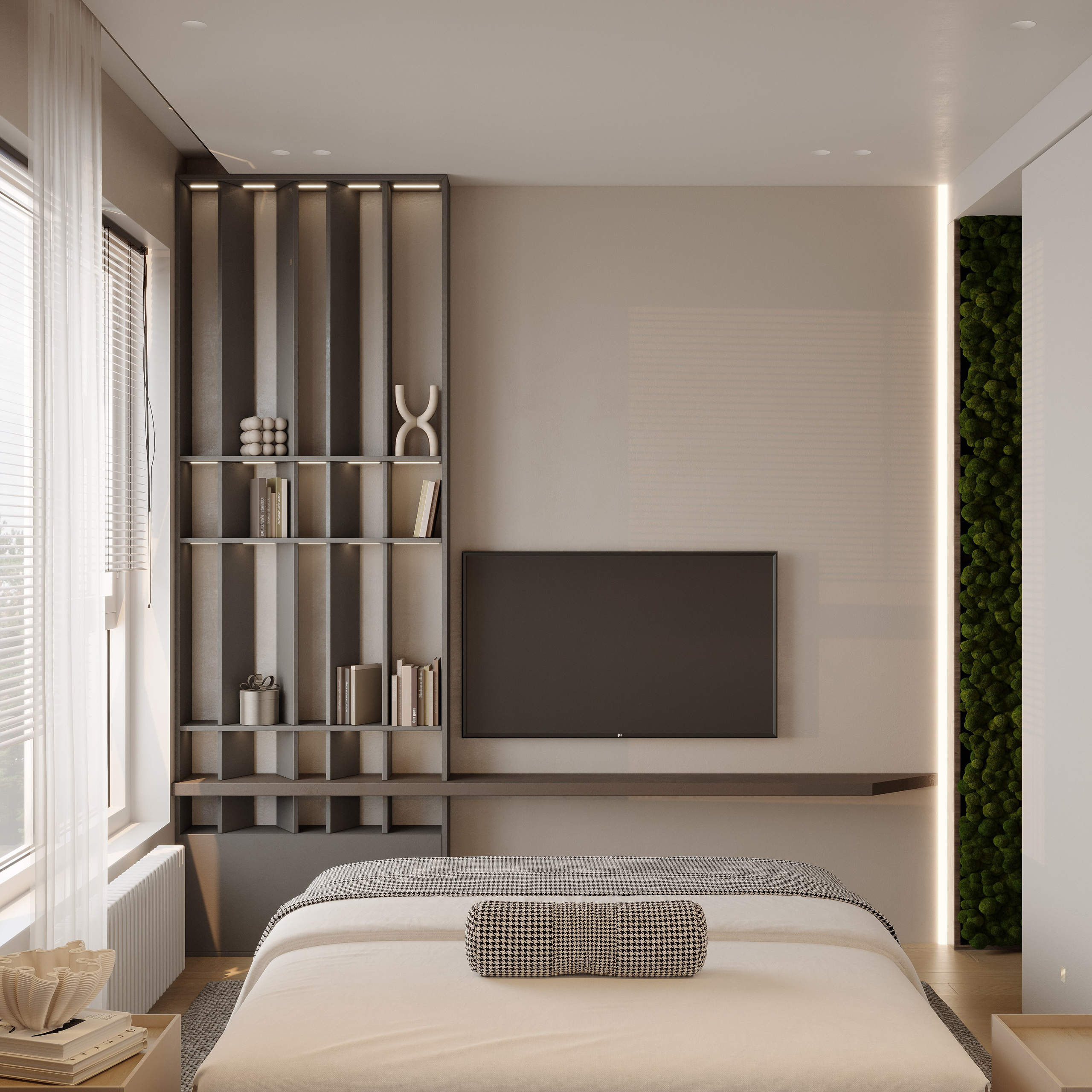 Квартира для LSD Bureau. 3D визуализация интерьера и архитектурной среды