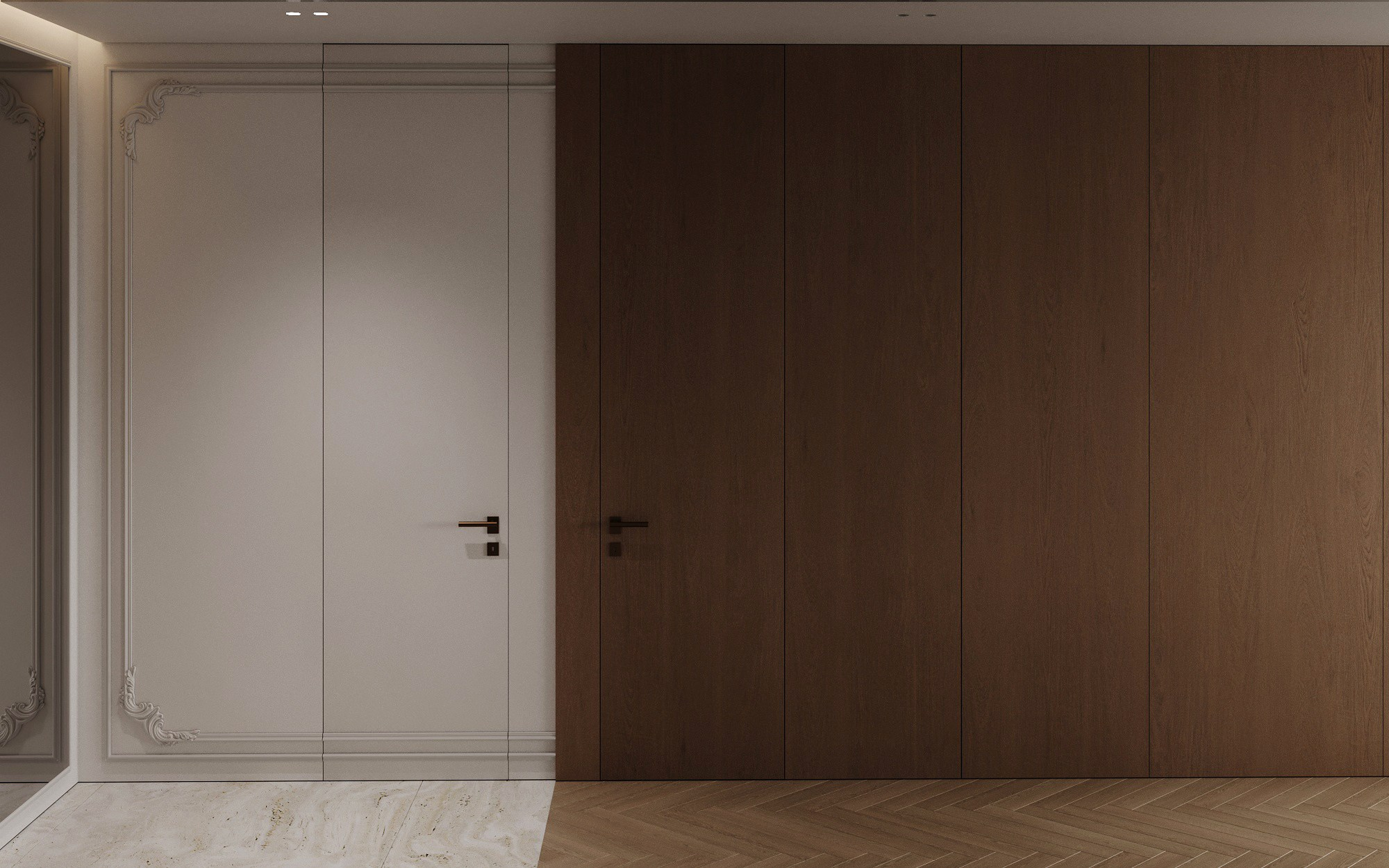 Astra Marine | 40 m². Екатерина Коренева | 3d визуализация