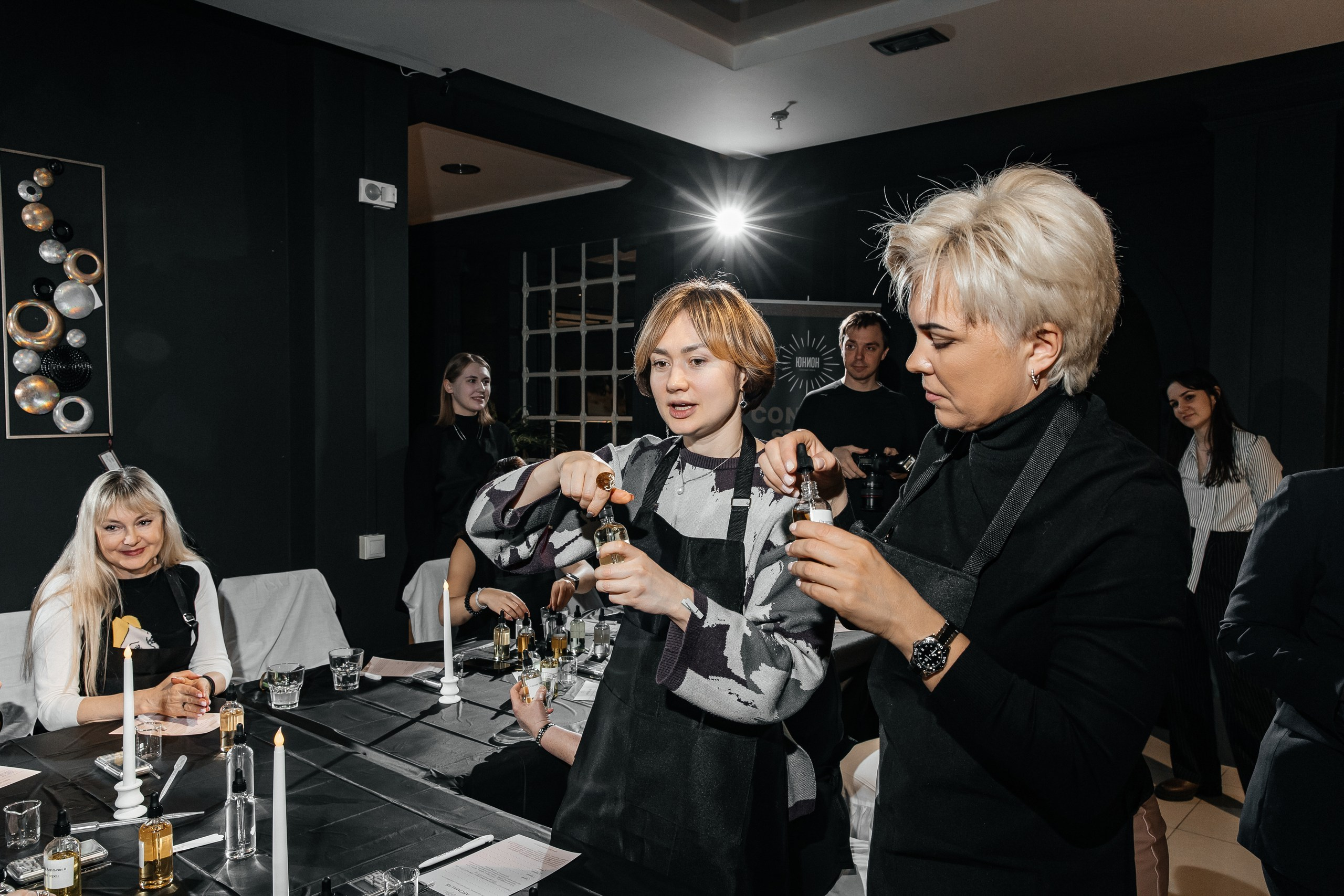 Аромамастер-класс в компании Yunion G — корпоратив от AROMALAGE