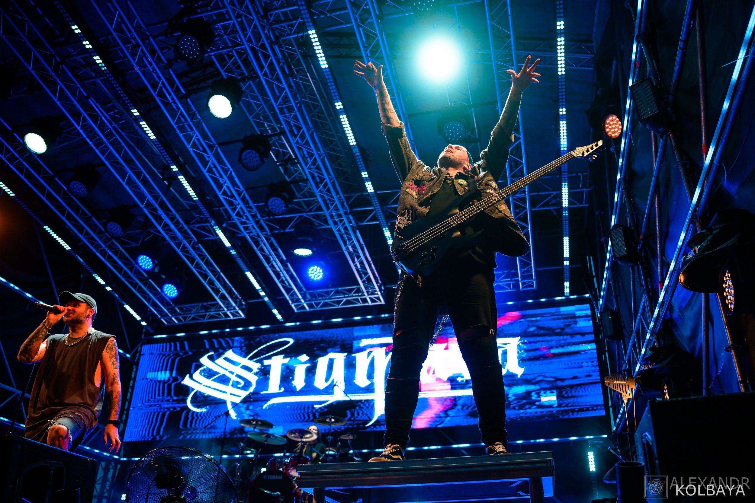 Концерт Stigmata на Red Summer (09.07.2025). Концертный и театральный репортажный фотограф в Москве Александр Колбая