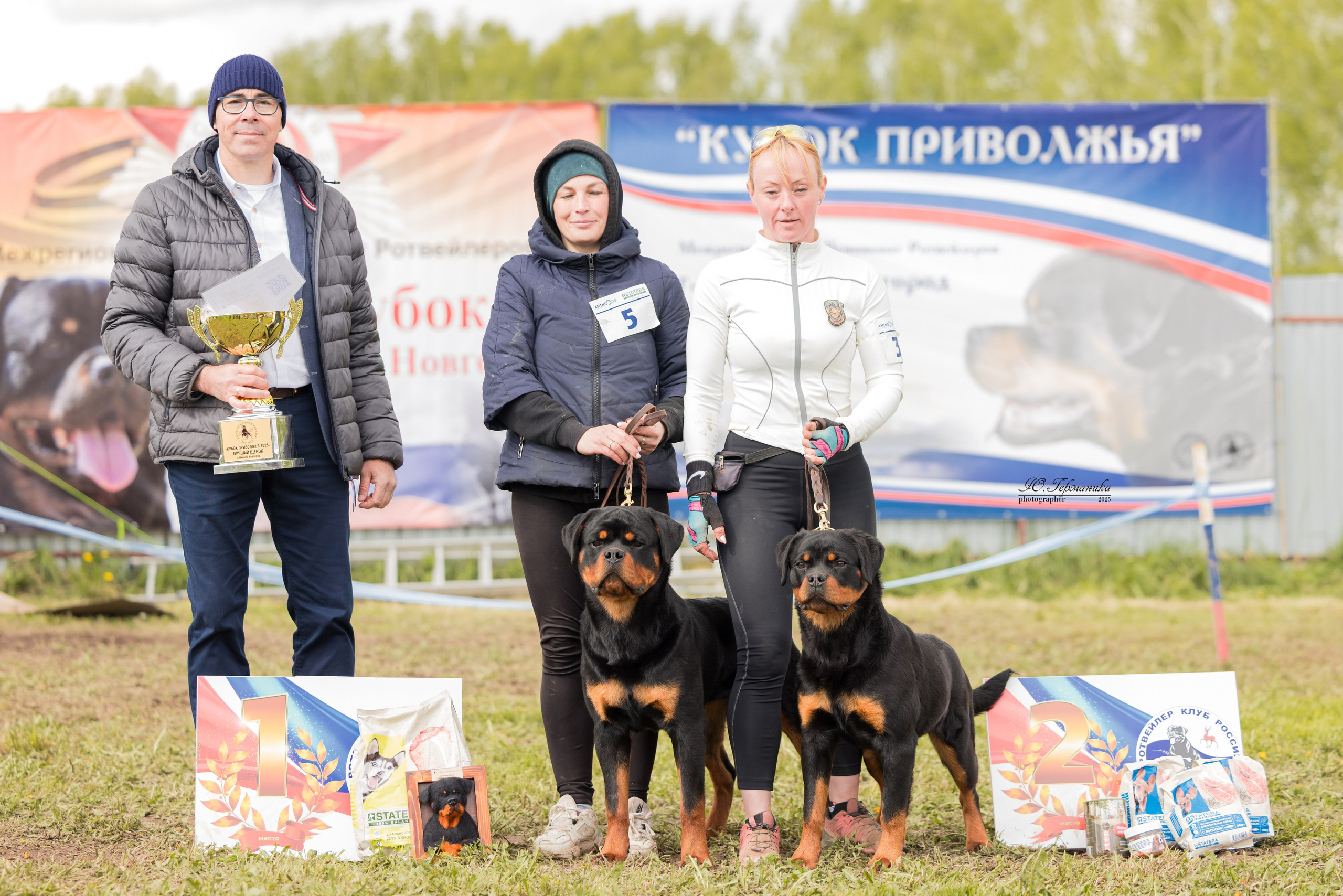 Нижний Новгород 2хмоно ротвейлеров 10-11.05.2025. Фотограф-анималист Юлия Германика