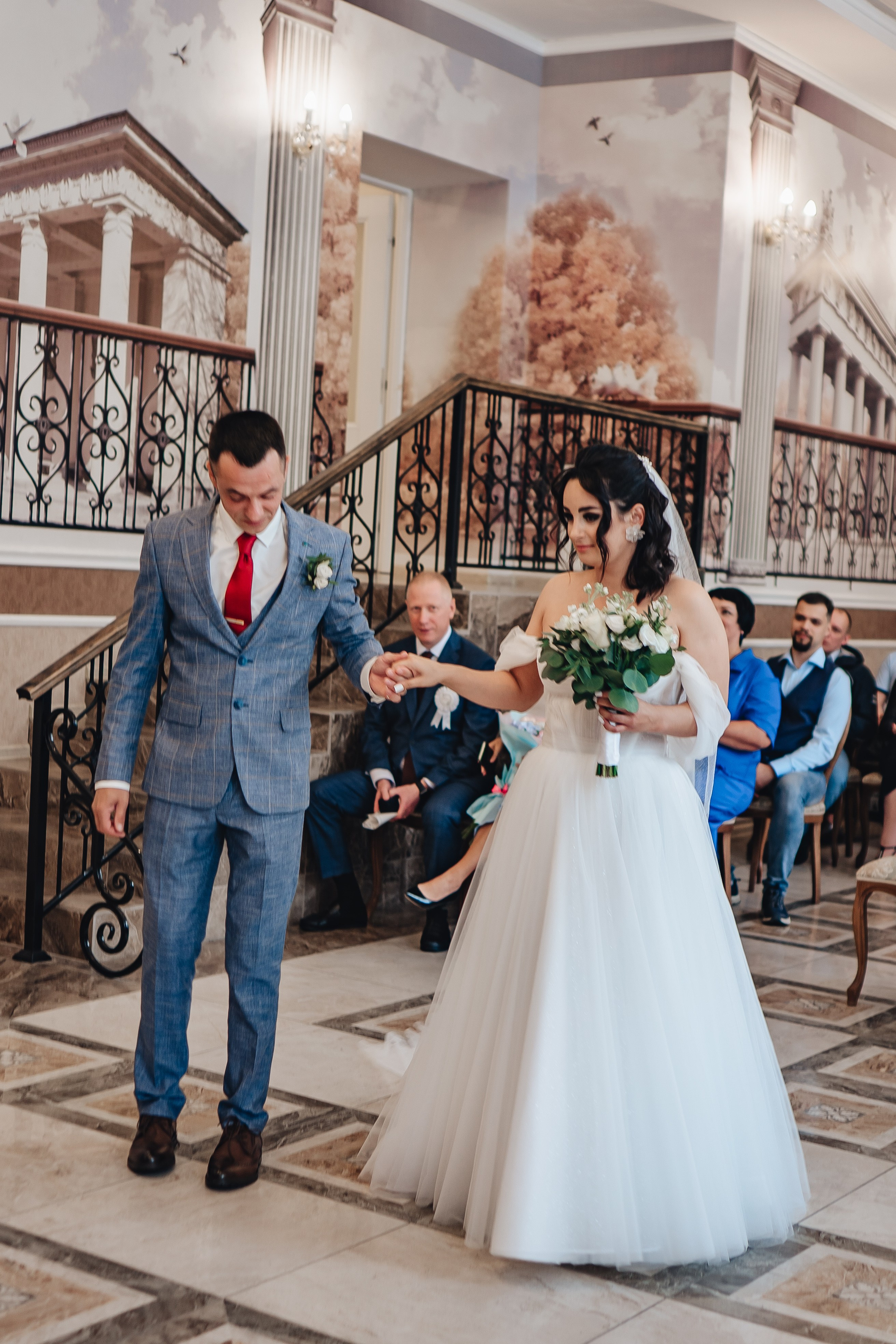 СВАДЕБНАЯ СЬЕМКА В ЗАГСЕ НА МОСКОВСКОМ ПРОСПЕКТЕ. Профессиональный фотограф, Санкт-Петербург — Виктория Богомолова