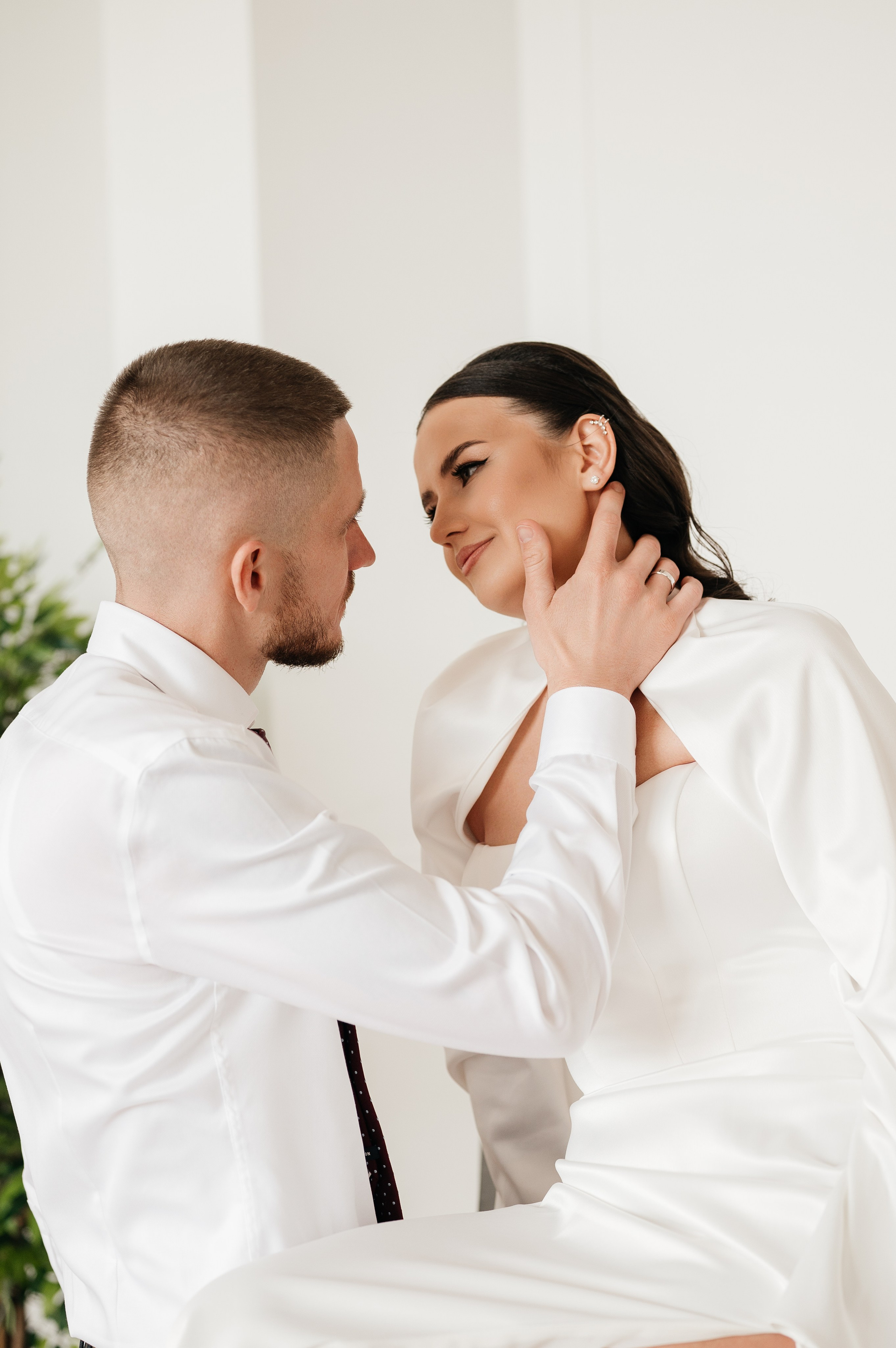 Свадебная фотосессия в студии. Свадебный и семейный фотограф в Краснодаре Алина Мельник