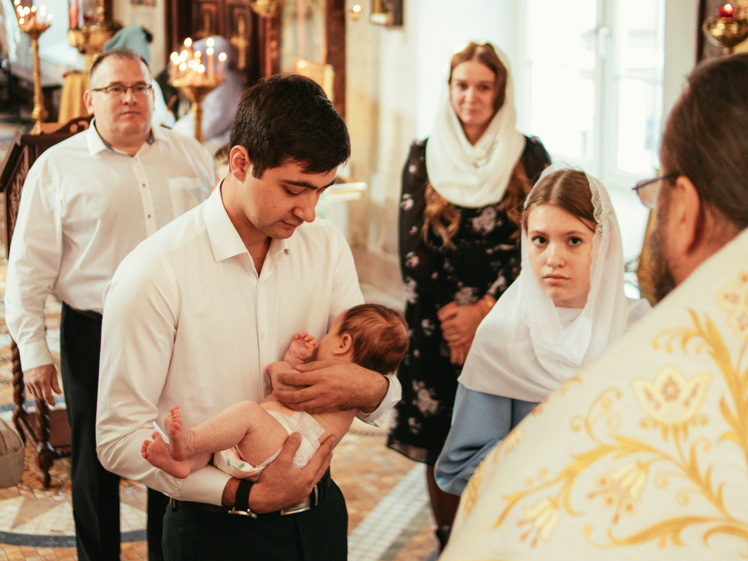 Таинство крещения. Портретный фотограф Алексин/Тула/Москва