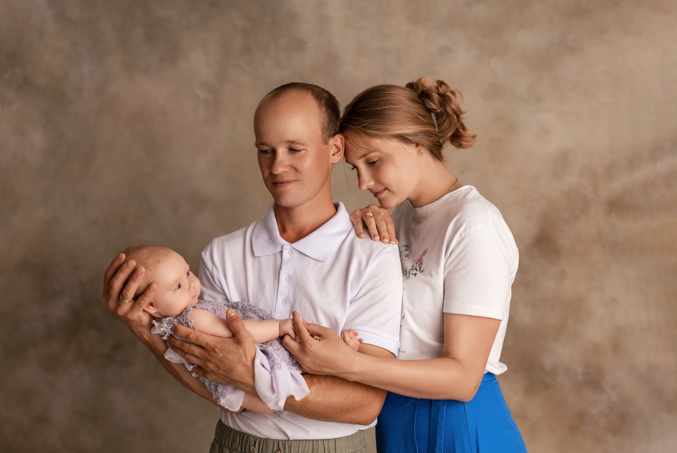 Ольга, 1,5 месяца. Фотограф новорожденных в Нижнем Новгороде Надежда Кадылкина