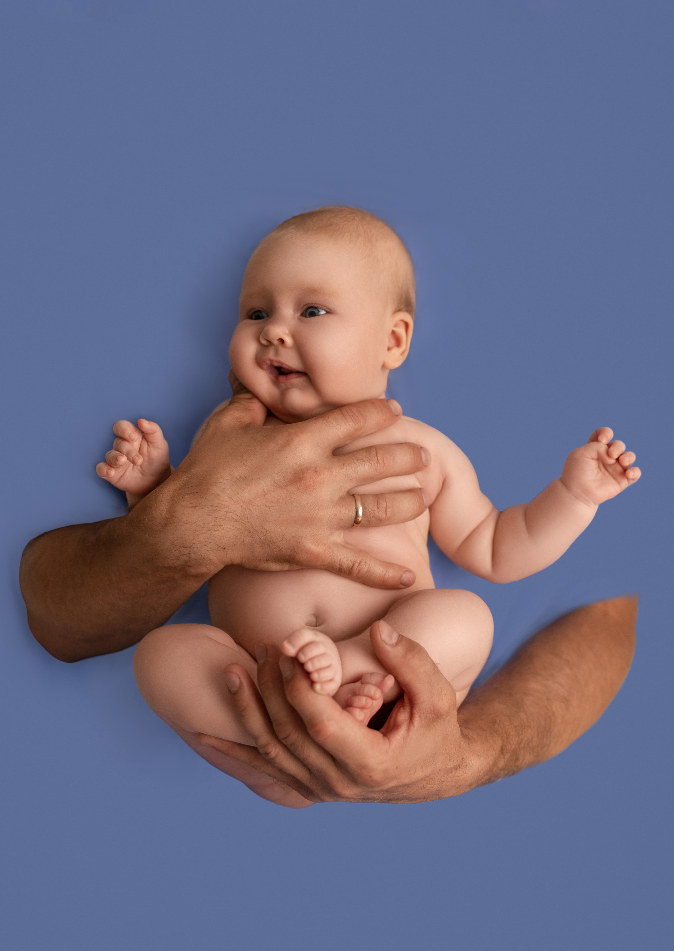 Ольга, 1,5 месяца. Фотограф новорожденных в Нижнем Новгороде Надежда Кадылкина