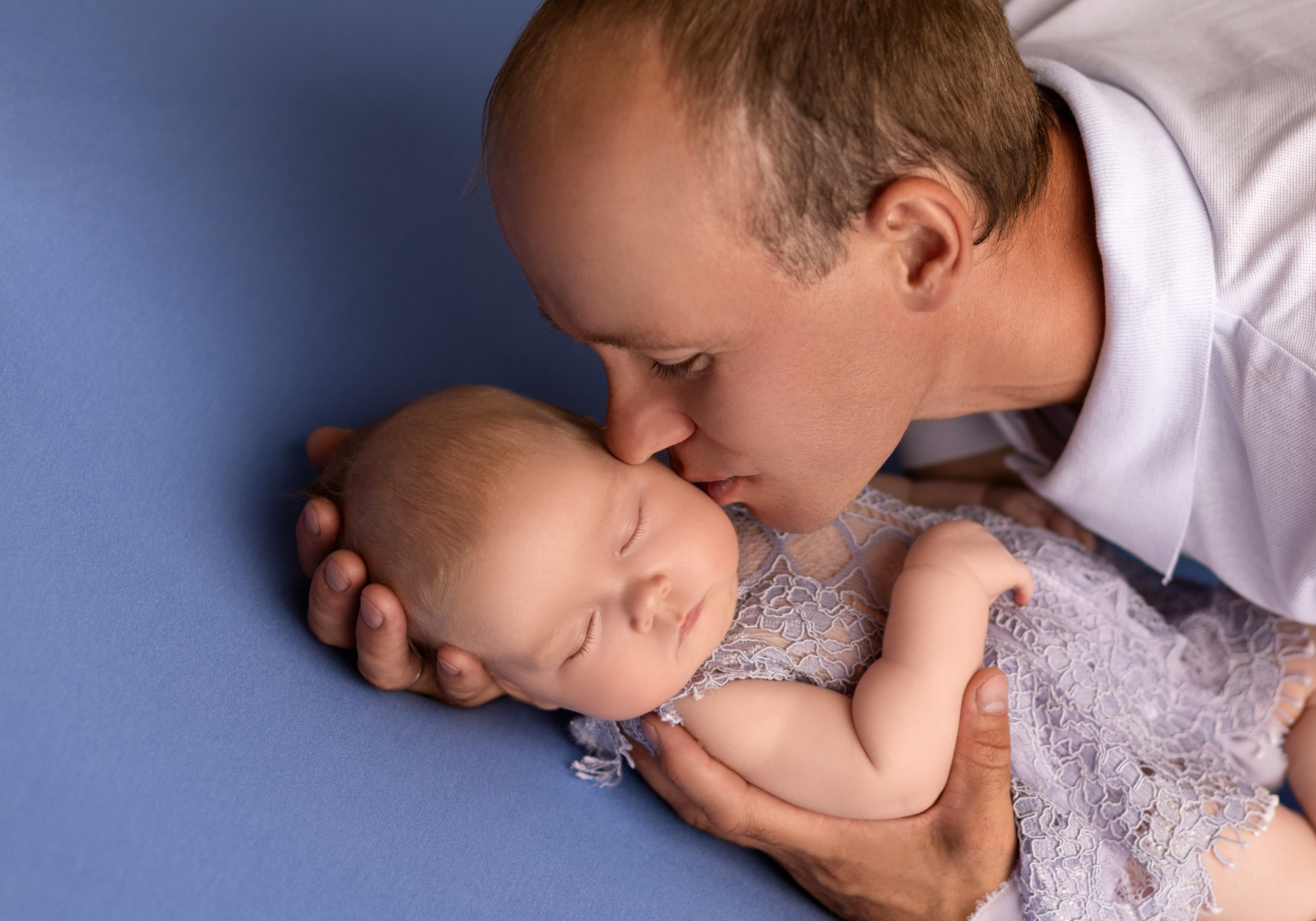 Ольга, 1,5 месяца. Фотограф новорожденных в Нижнем Новгороде Надежда Кадылкина