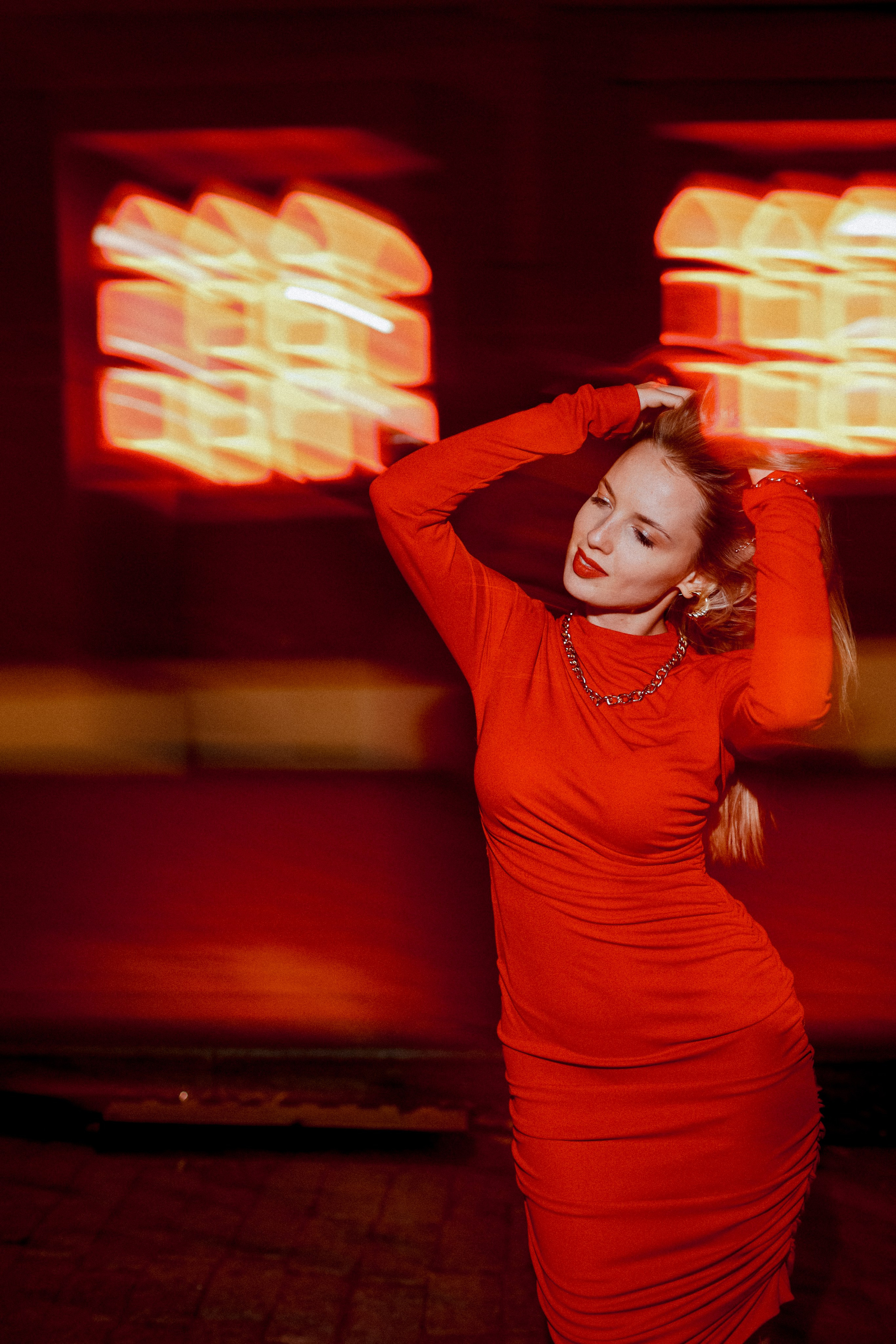 Ночь в городе. Женский фотограф в Москве Ксения Казакова